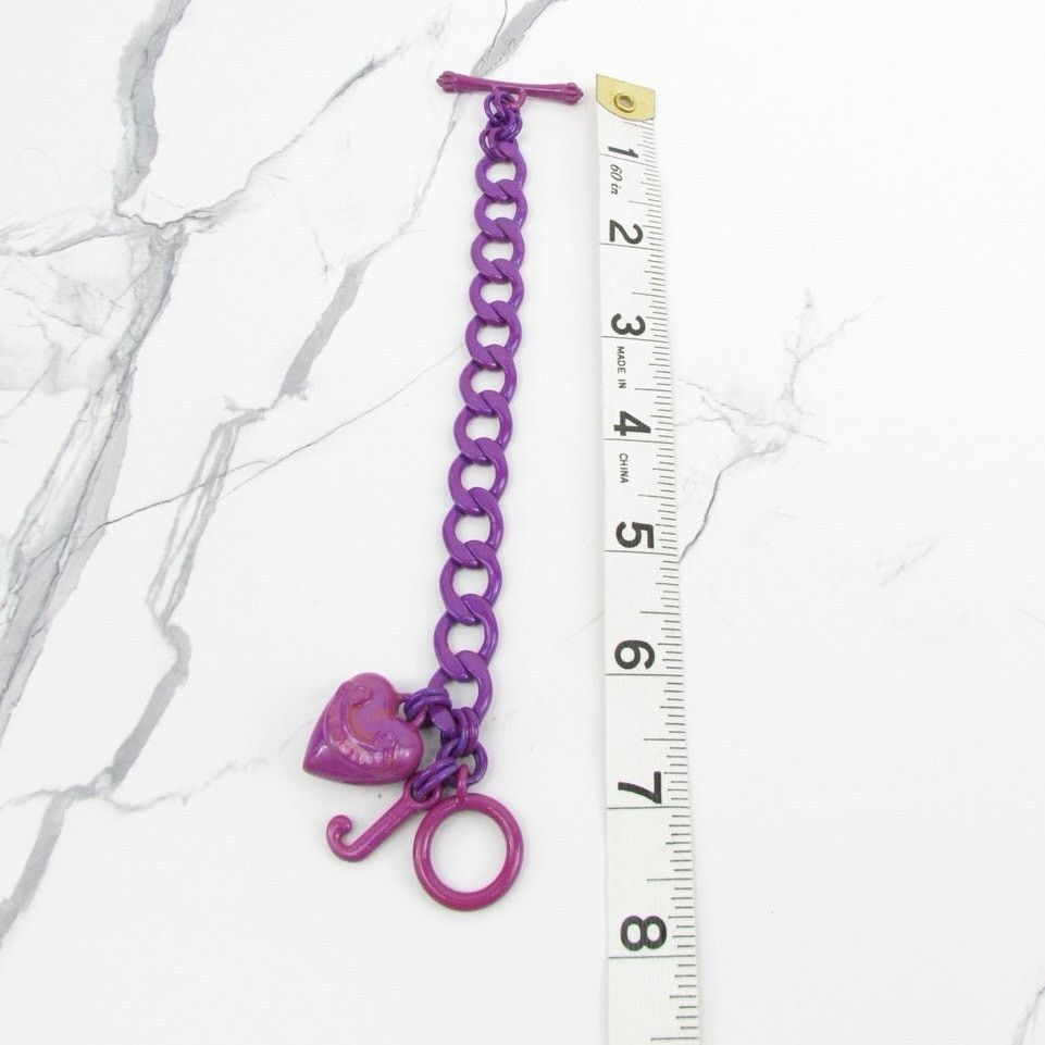 Juicy Couture Rare Juicy Couture Purple Heart Bracelet Size ONE SIZE - 5 Thumbnail