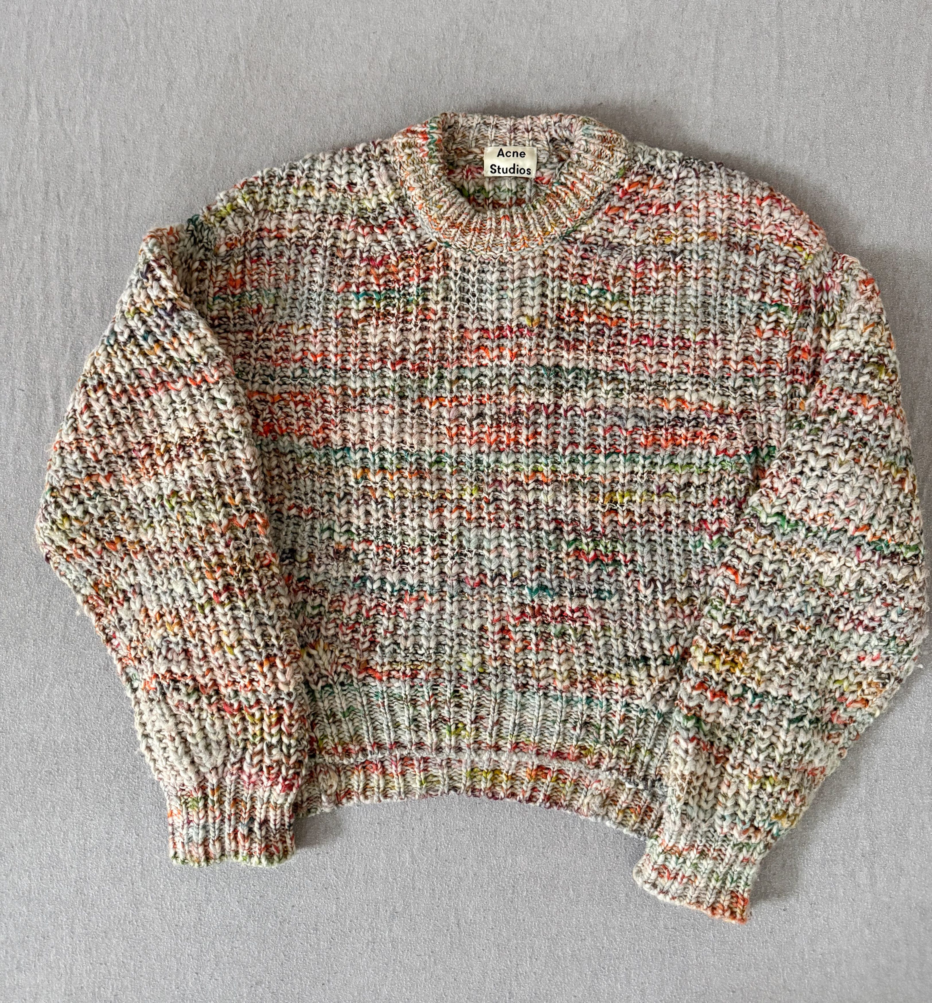 Acne Studios Acne Studios Zora Multi Knit Sweater S PSS17 Size S / US 4 / IT 40 - 1 Thumbnail