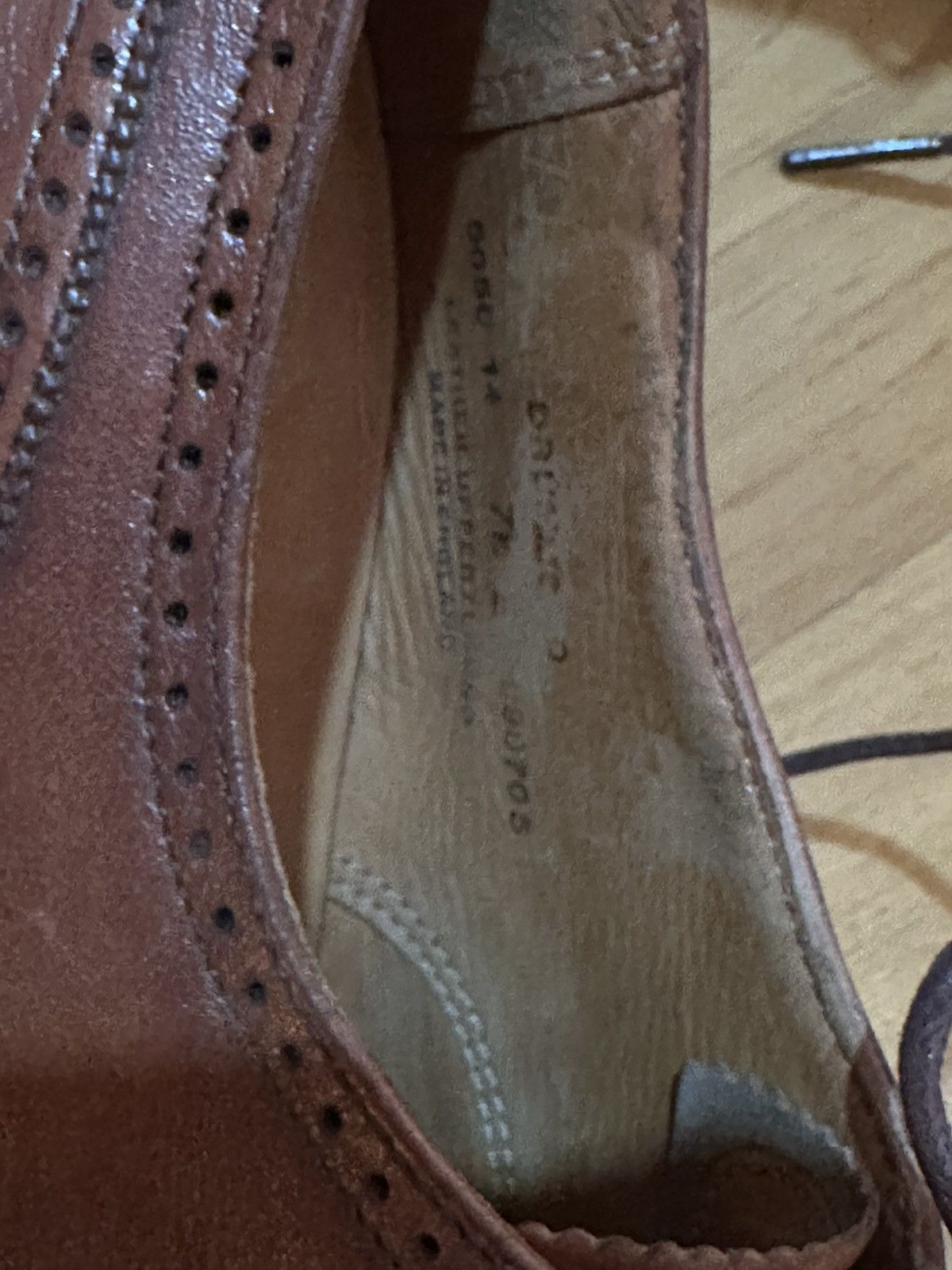Crockett & Jones Crockett & Jones Drummond Wingtip Brogue Oxford Size US 7.5 / EU 40-41 - 7 Thumbnail