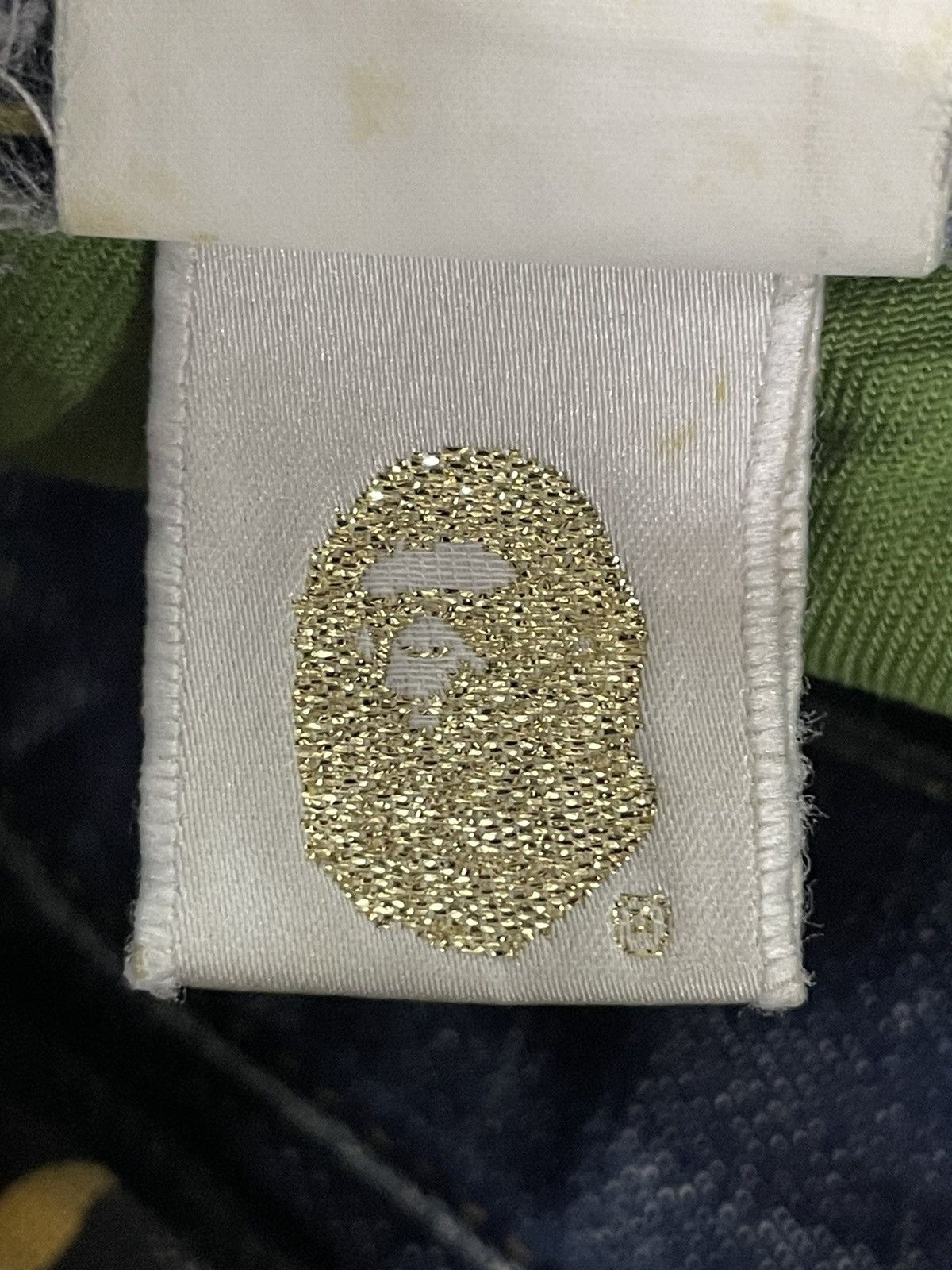Bape Vintage Bape Star Selvedge Faded Distresed Denim Size US 35 - 18 Thumbnail