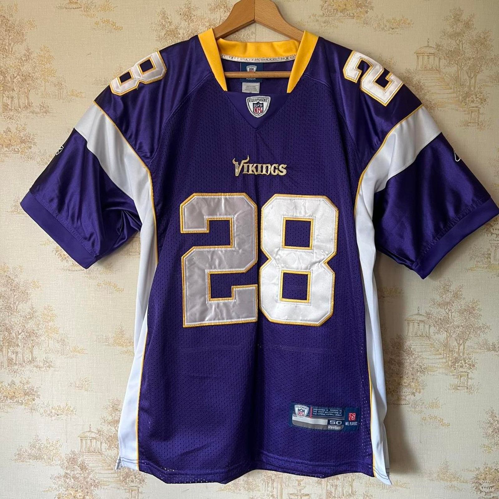 Reebok Y2K Adrian Peterson Vikings Jersey | Reebok | Size 50 Size US L / EU 52-54 / 3 - 1 Thumbnail