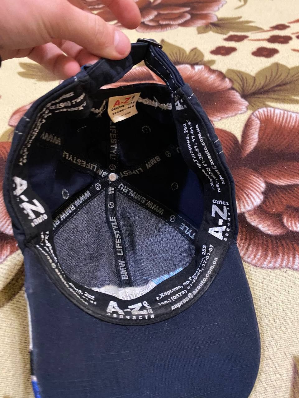 BMW BMW Sauber F1 Team Hat Cap Strap F1 Racing Intel Petronas Size ONE SIZE - 8 Thumbnail