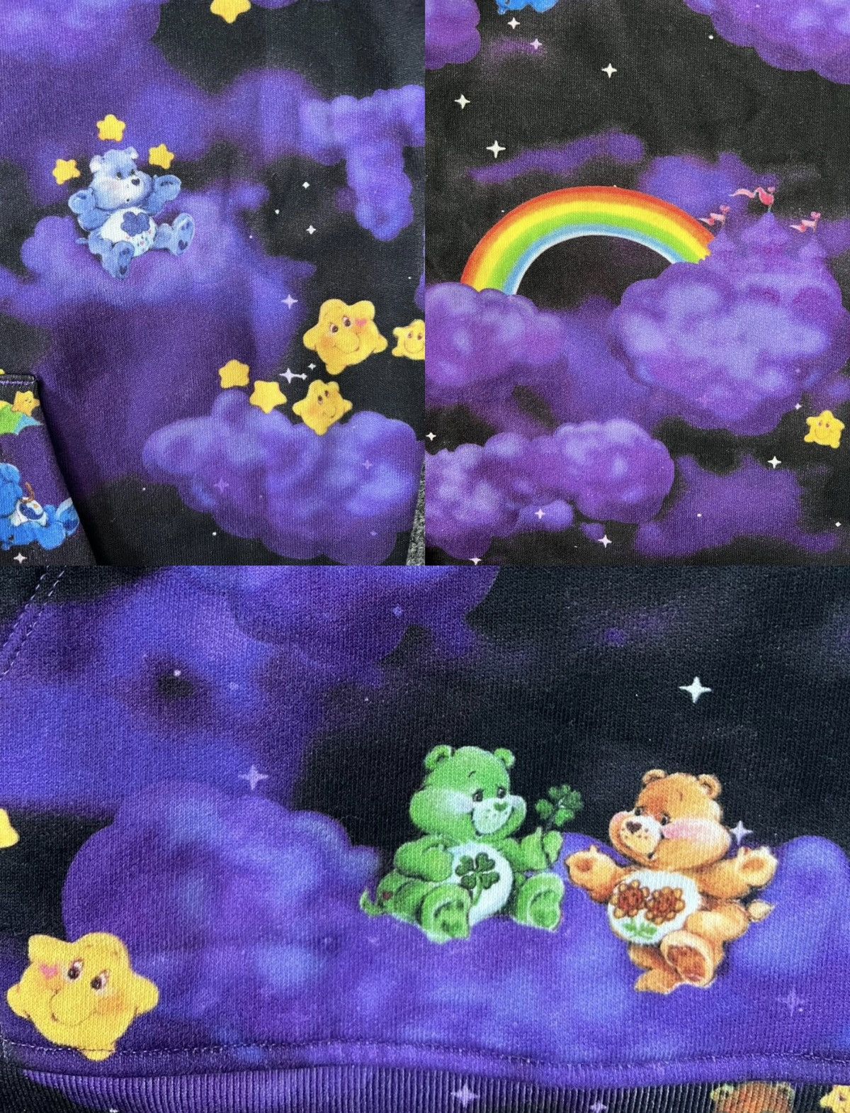 Teddy Fresh Teddy Fresh × Care Bears "Starry Bears" Sherpa Hoodie Size US L / EU 52-54 / 3 - 5 Thumbnail