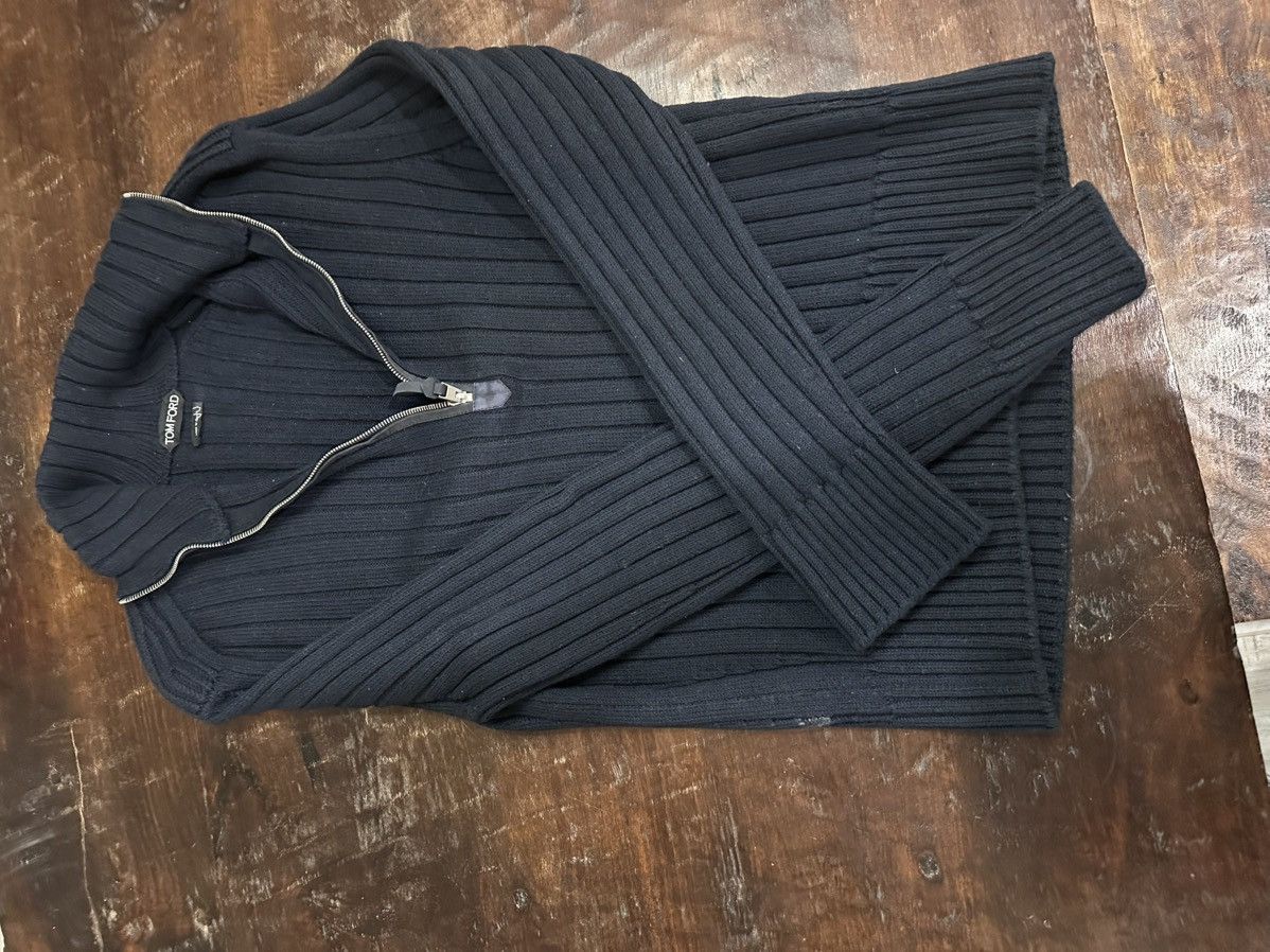 Tom Ford Quarter Zip Jumper Tom Ford Size US L / EU 52-54 / 3 - 3 Thumbnail
