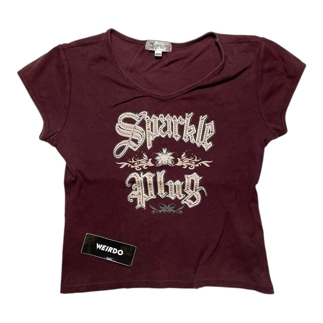 Michel Klein Y2K Michel Kein Crop tee Size XS / US 0-2 / IT 36-38 - 1 Thumbnail