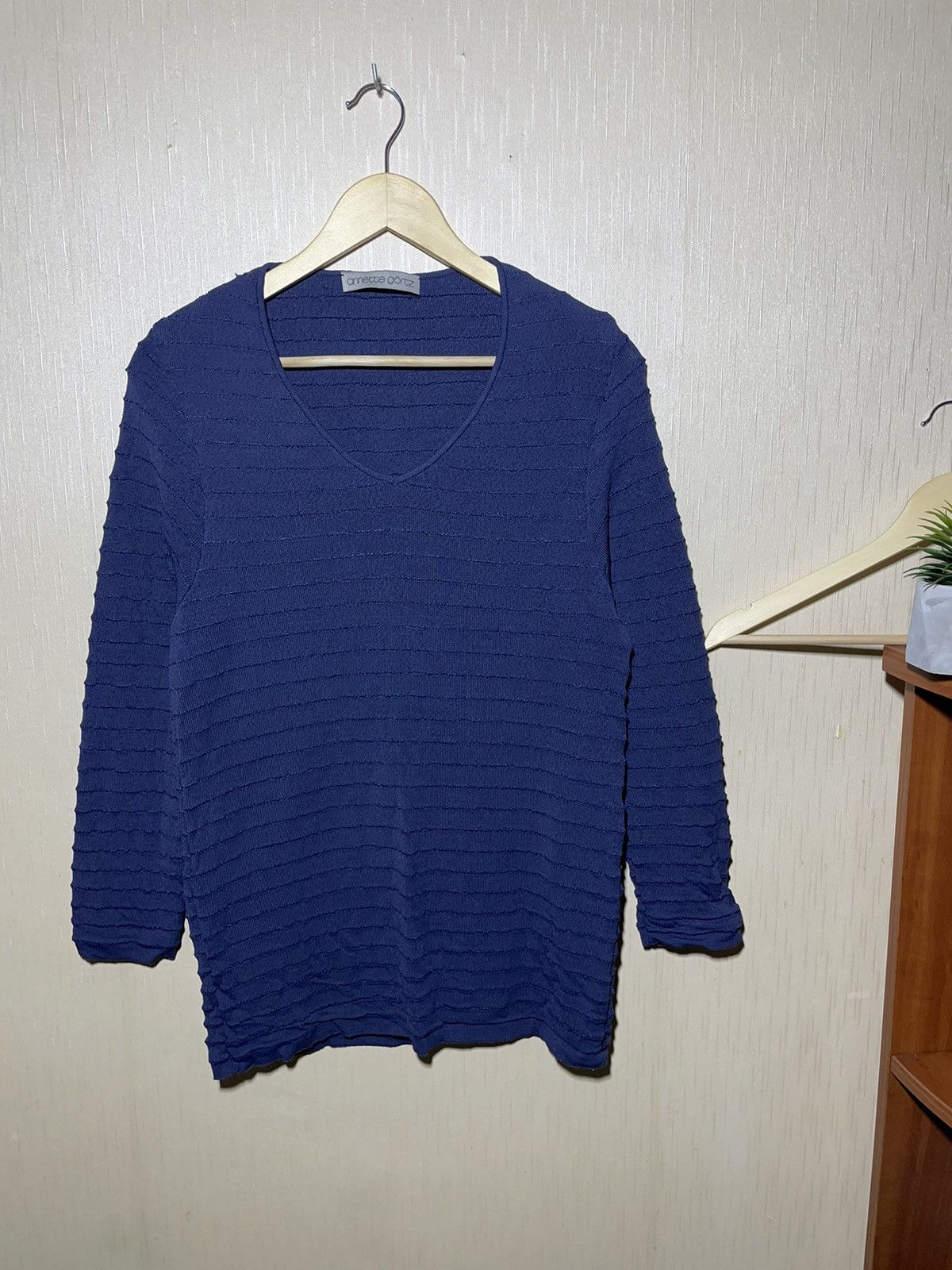 Annette Gortz × Japanese Brand Annette Gortz avant garde japanese sweater Size L / US 10 / IT 46 - 1 Thumbnail