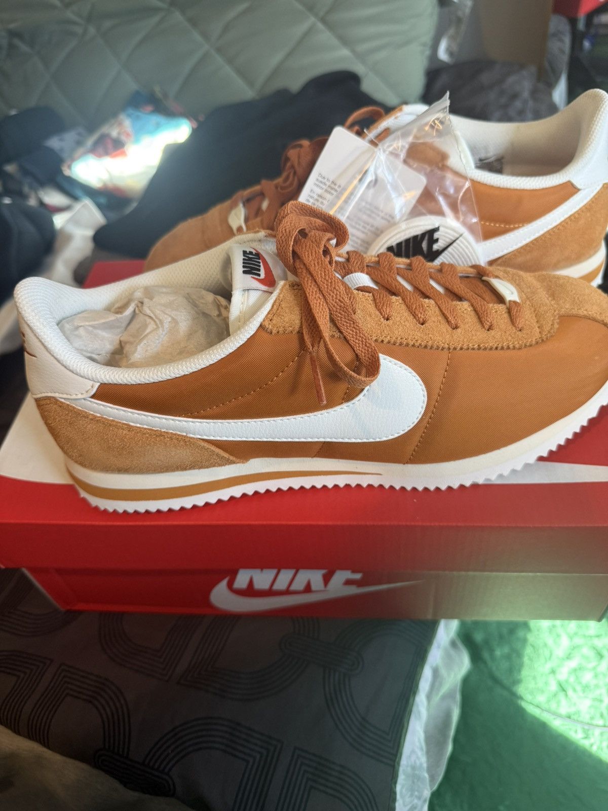 Nike Nike Cortez TXT Men's Shoes (Monarch/Muslin/Sail) Size US 10 / EU 43 - 5 Thumbnail
