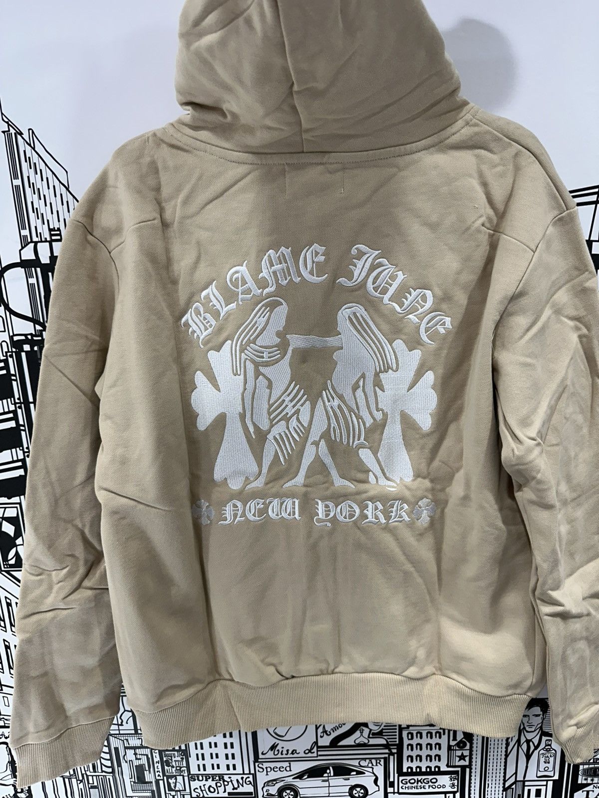 Other Blame June & Co. Gemini Zip Up Hoodie Size 2XL Natural Size US XXL / EU 58 / 5 - 2 Thumbnail