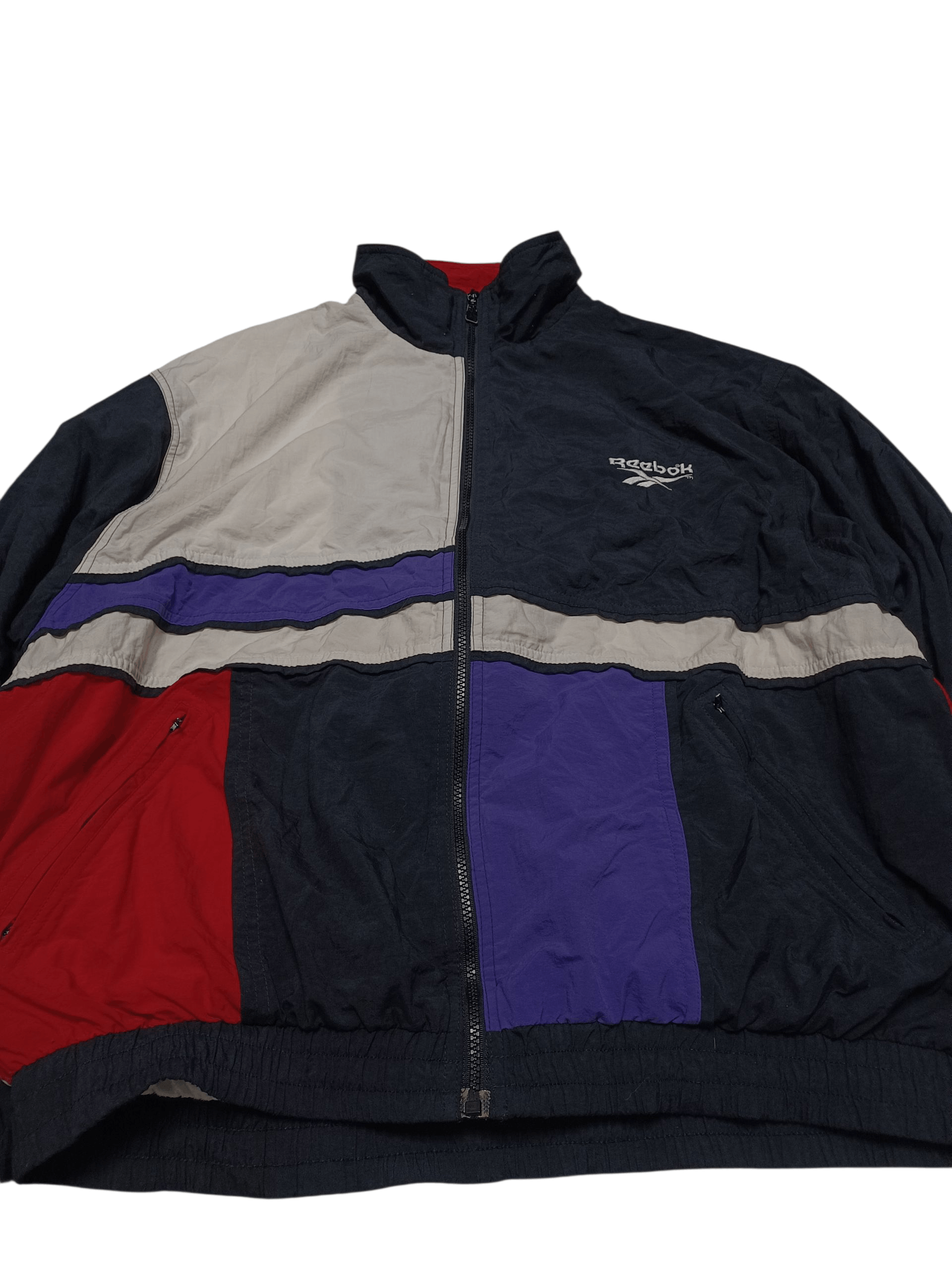 Reebok REEBOK VINTAGE 90S NYLON TRACK JACKET Size US XL / EU 56 / 4 - 2 Thumbnail