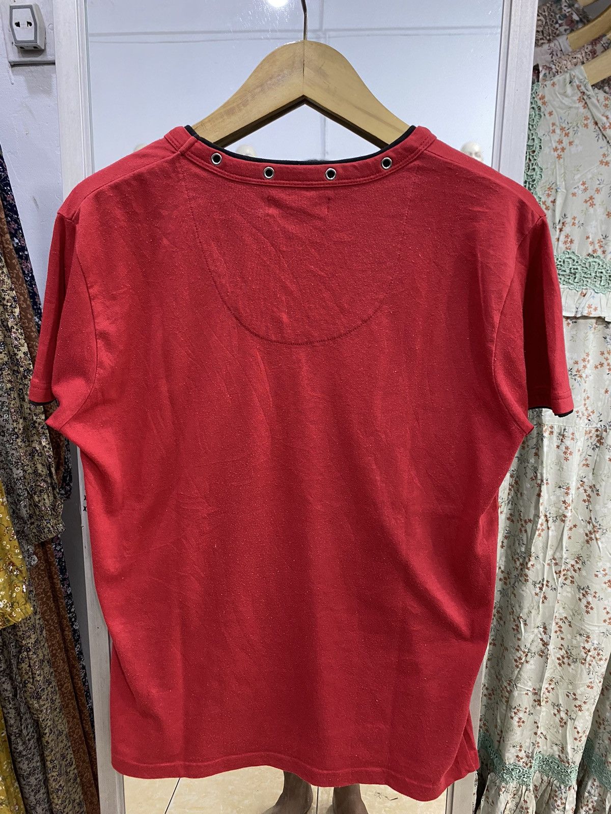 KMRii Y2K Time Step double Layer Skull Poem Tee Size US L / EU 52-54 / 3 - 5 Thumbnail