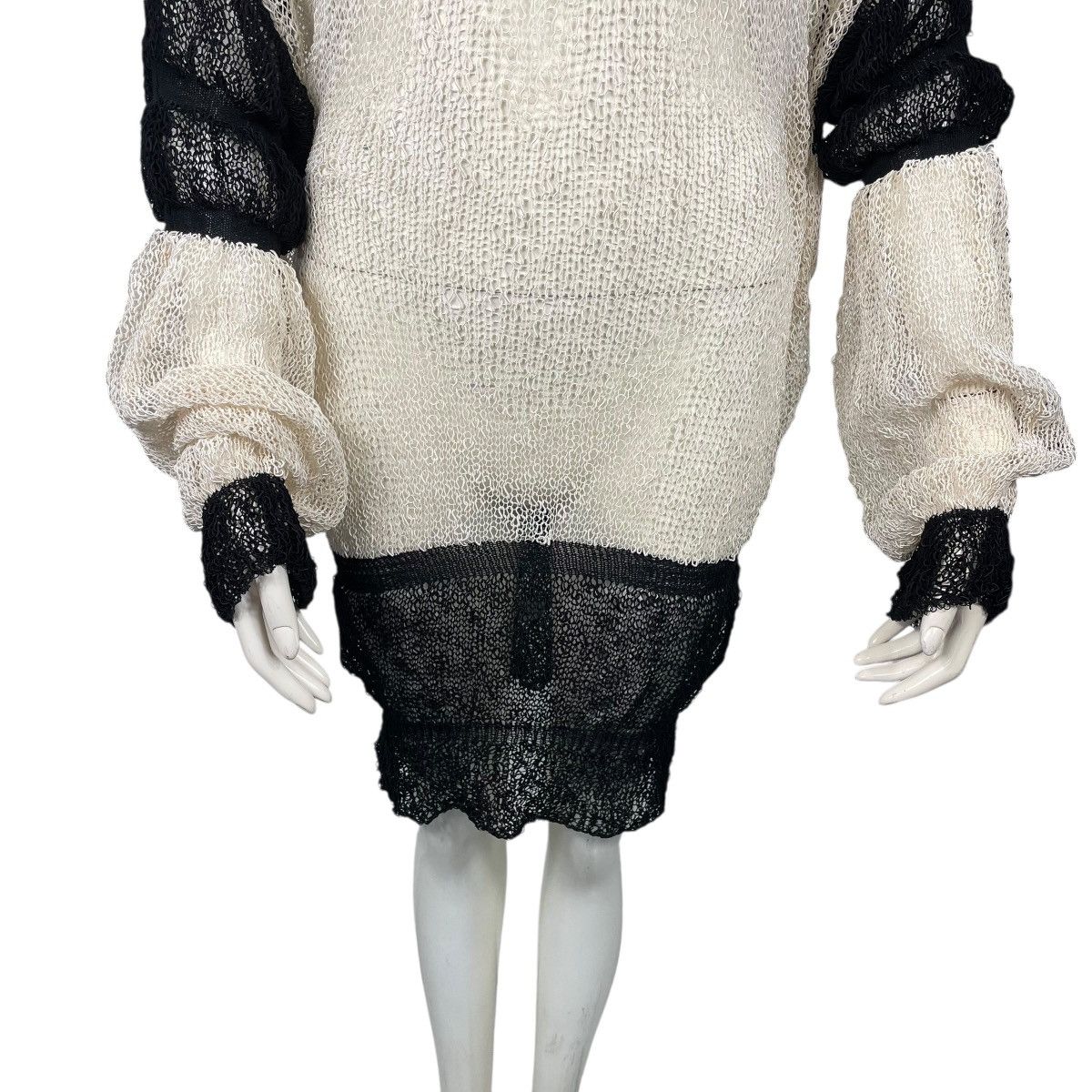 Issey Miyake Vintage 80s Issey Miyake Cordknit Tunic Dress Size M / US 6-8 / IT 42-44 - 5 Thumbnail