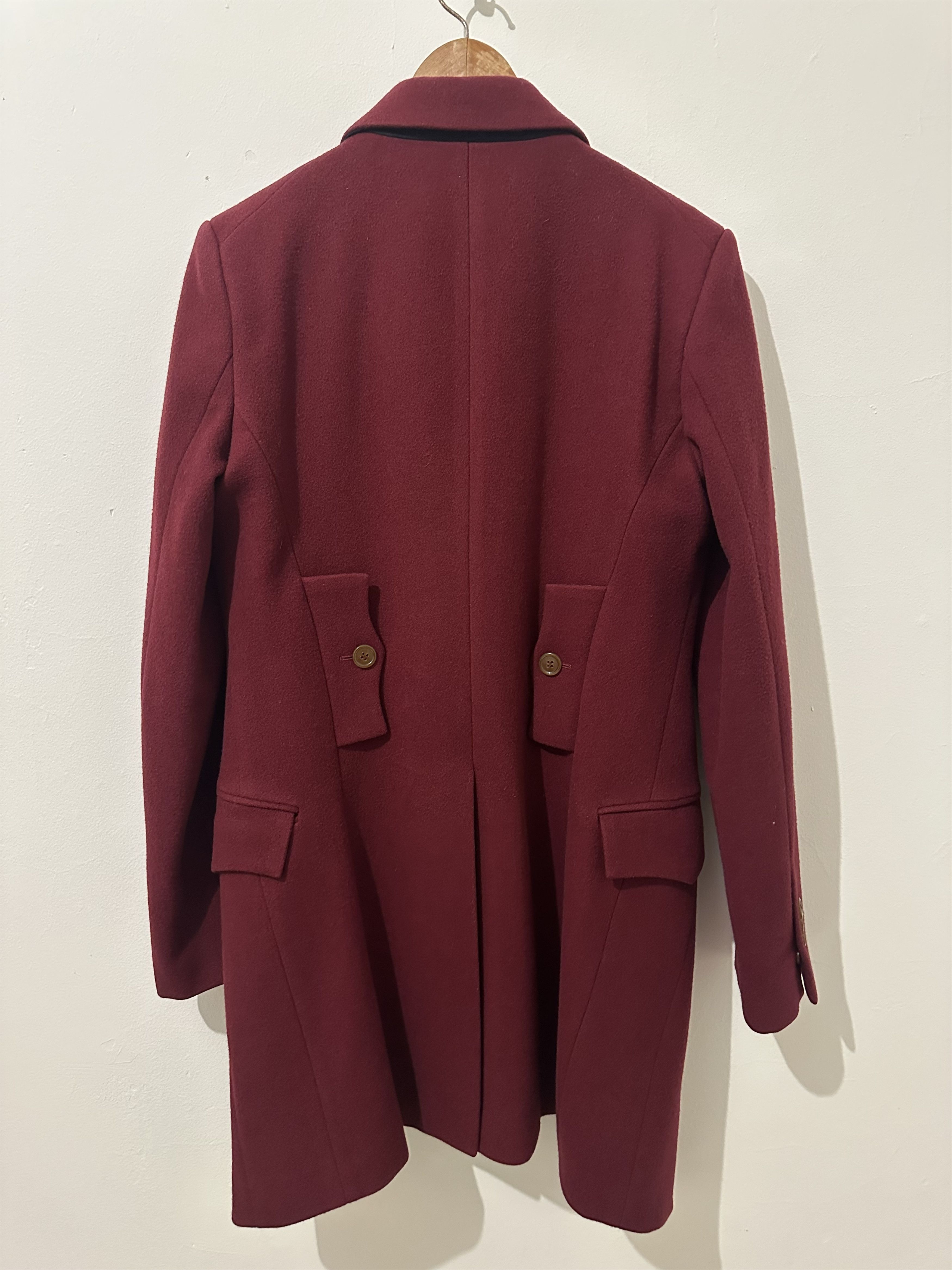 Vivienne Westwood Burgundy Historical Wool Tailcoat Size US S / EU 44-46 / 1 - 3 Thumbnail