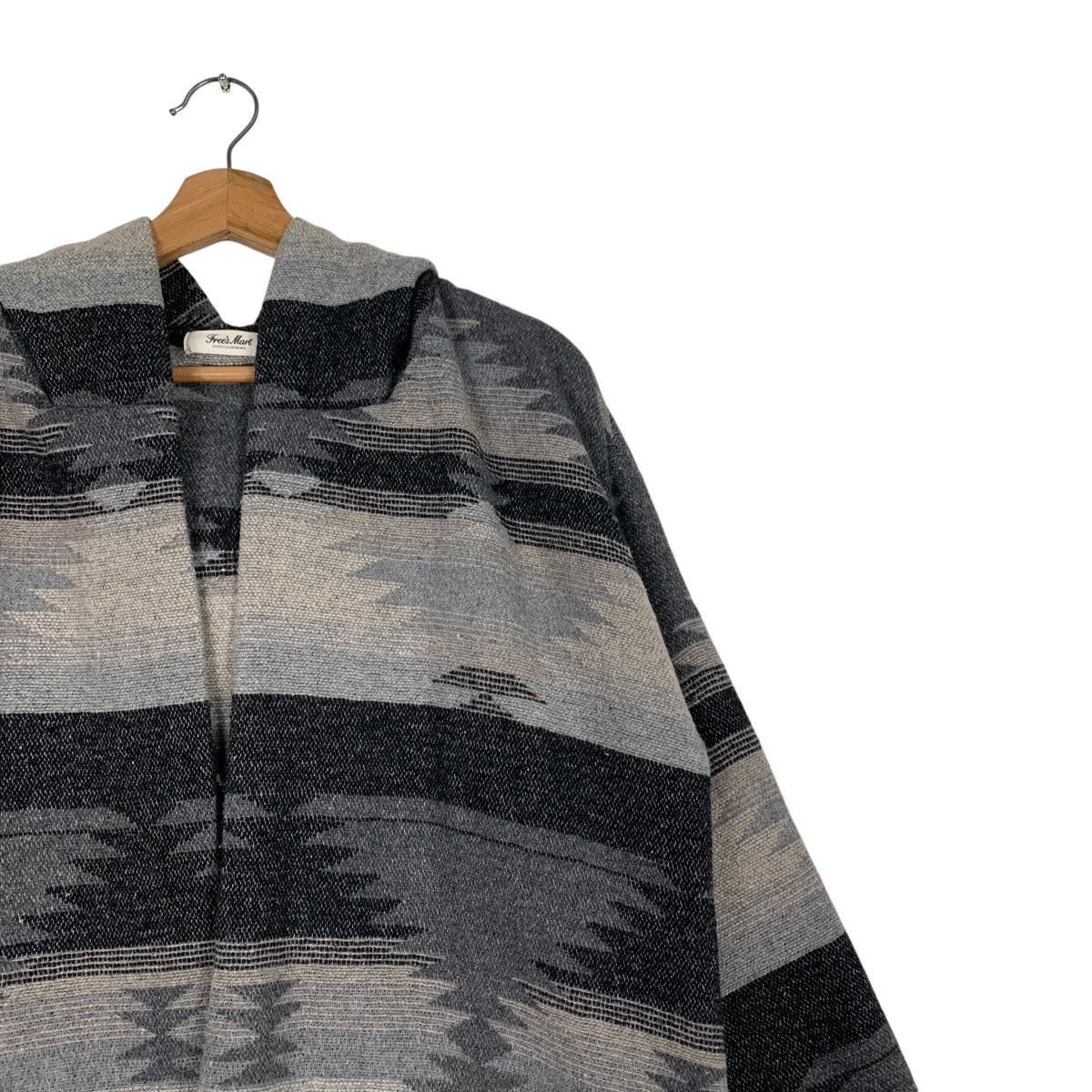Japanese Brand Free's Mart Love California Buttonless Overcoat #1252-C57 Size US M / EU 48-50 / 2 - 5 Thumbnail