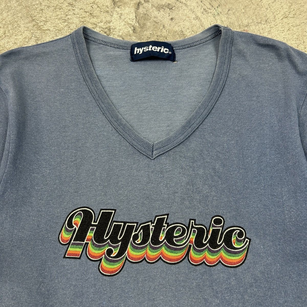 Hysteric Glamour × Japanese Brand × Vintage 1990s Hysteric Glamour - V Neck Size US M / EU 48-50 / 2 - 9 Thumbnail