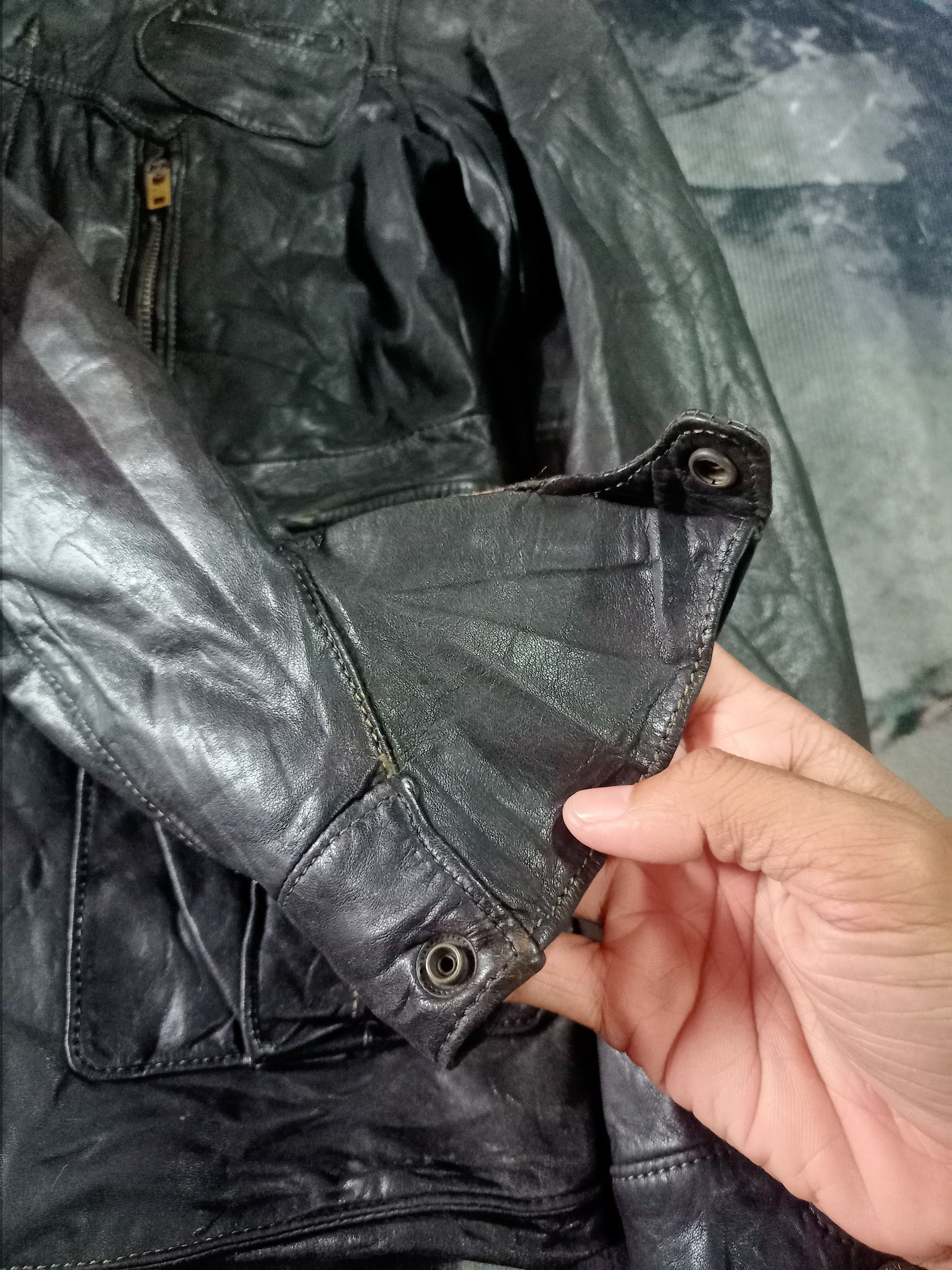 Japanese Brand No, No, Yes! Leather Jacket Size US XS / EU 42 / 0 - 11 Thumbnail