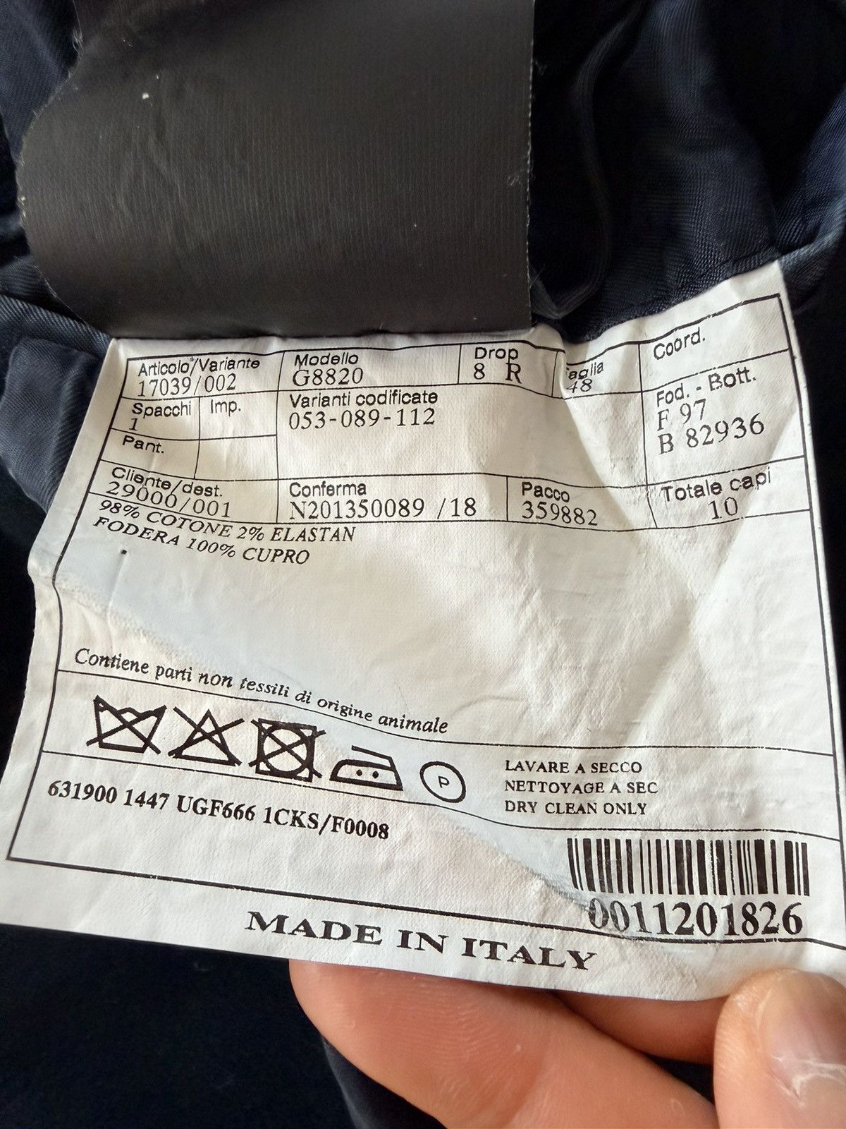 Prada Prada Milano Velvet Blazer Deep Navy 48R Tailored Jacket Size 48R - 10 Thumbnail