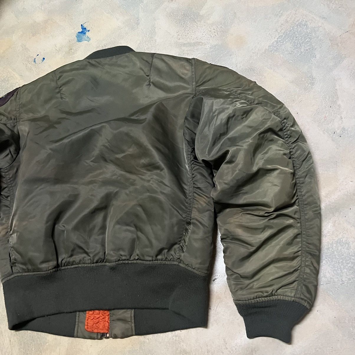 Avirex Avirex Bomber Jacket Full Patches Distressed Style Size US S / EU 44-46 / 1 - 18 Thumbnail