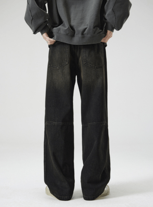 Japanese Brand × Jean American street loose straight retro washed jeans y2k Size US 32 / EU 48 - 4 Thumbnail