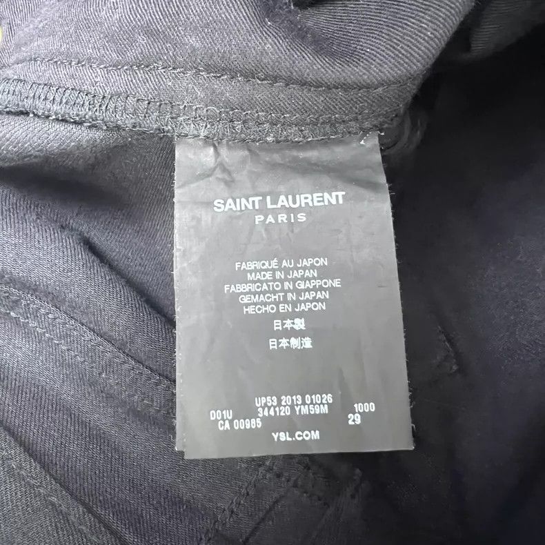 Saint Laurent Paris saint Laurent paris14ssD02 Basic Cropped Jeans 2503-Nextar Size US 29 - 4 Thumbnail