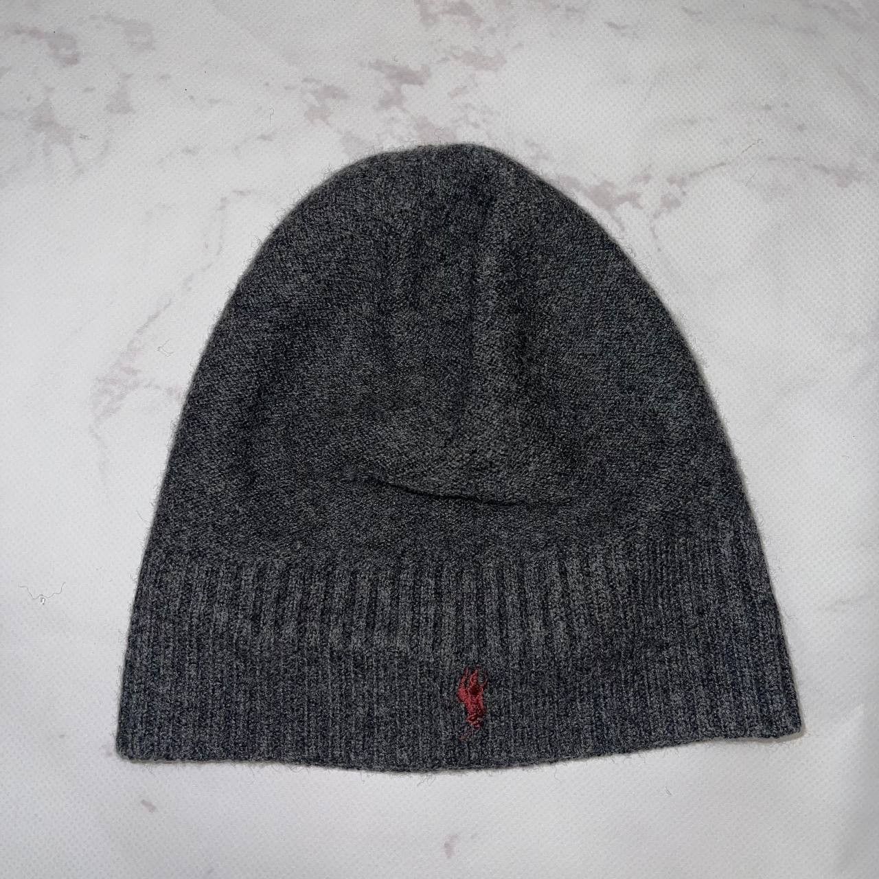 Polo Ralph Lauren Polo Ralph Lauren Wool Beanie Grey Size ONE SIZE - 10 Thumbnail