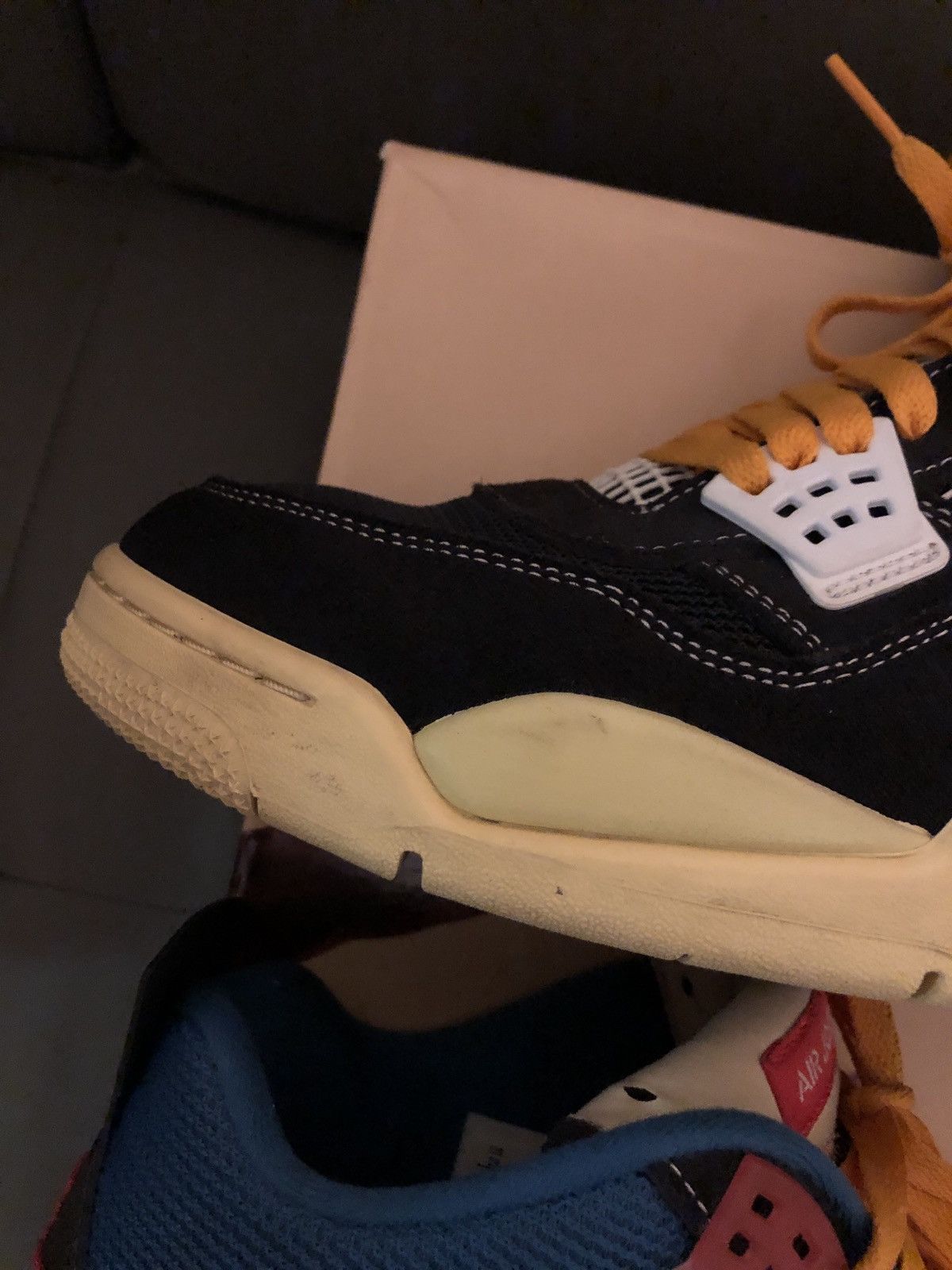 Jordan Brand × Union LA Jordan 4 Union Off Noir Size US 13 / EU 46 - 4 Thumbnail