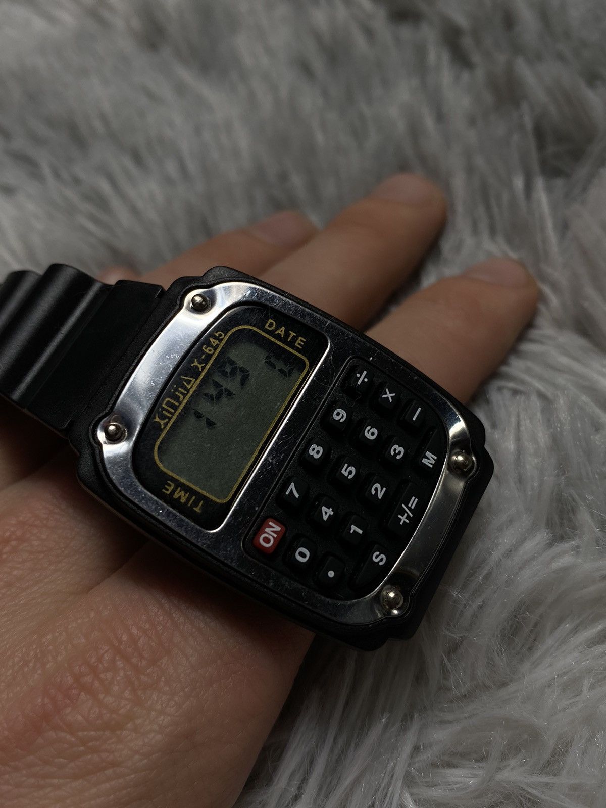 Japanese Brand × Jewelry × Vintage Retro Calculator Watch Armitron X-645 Japanese Brand Size ONE SIZE - 9 Thumbnail