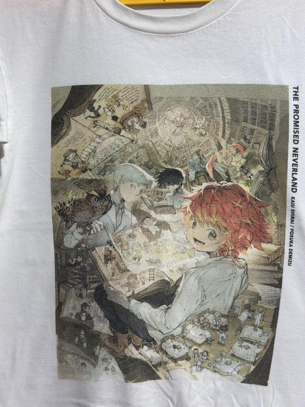 Anime × Japanese Brand × Vintage Vintage The Promised Neverland Kaui Shirai/Posuka Demizu Tee Size US S / EU 44-46 / 1 - 2 Thumbnail