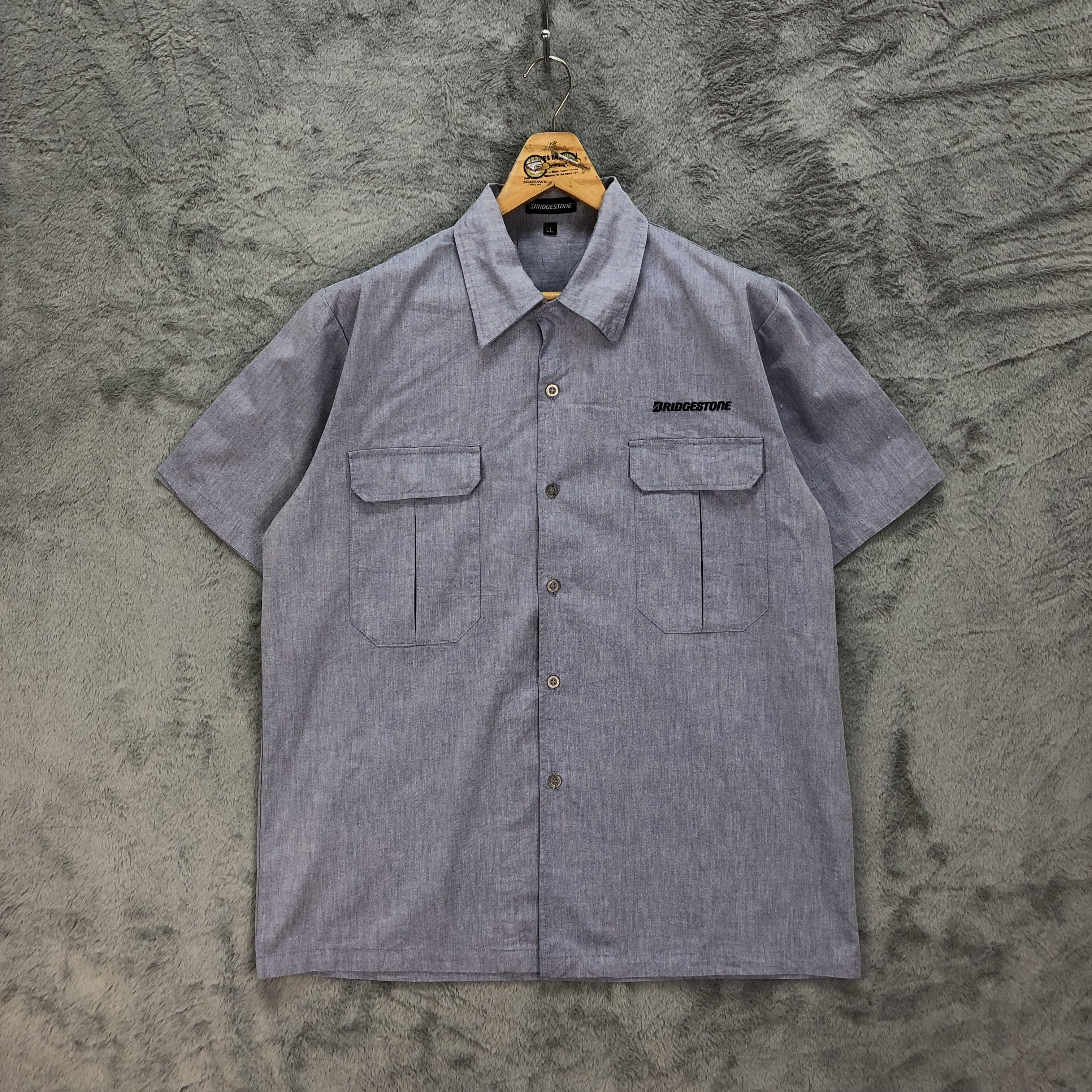 Sports Specialties BRIDGESTONE BUTTON UP SHIRTS #4746-167 Size US L / EU 52-54 / 3 - 1 Thumbnail