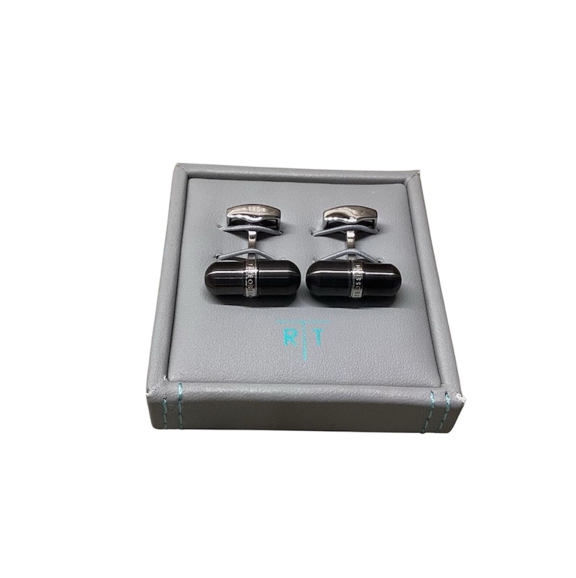 Tateossian Tateossian Cufflinks Gunmetal Capsule Modern Industrial Size ONE SIZE - 9 Thumbnail