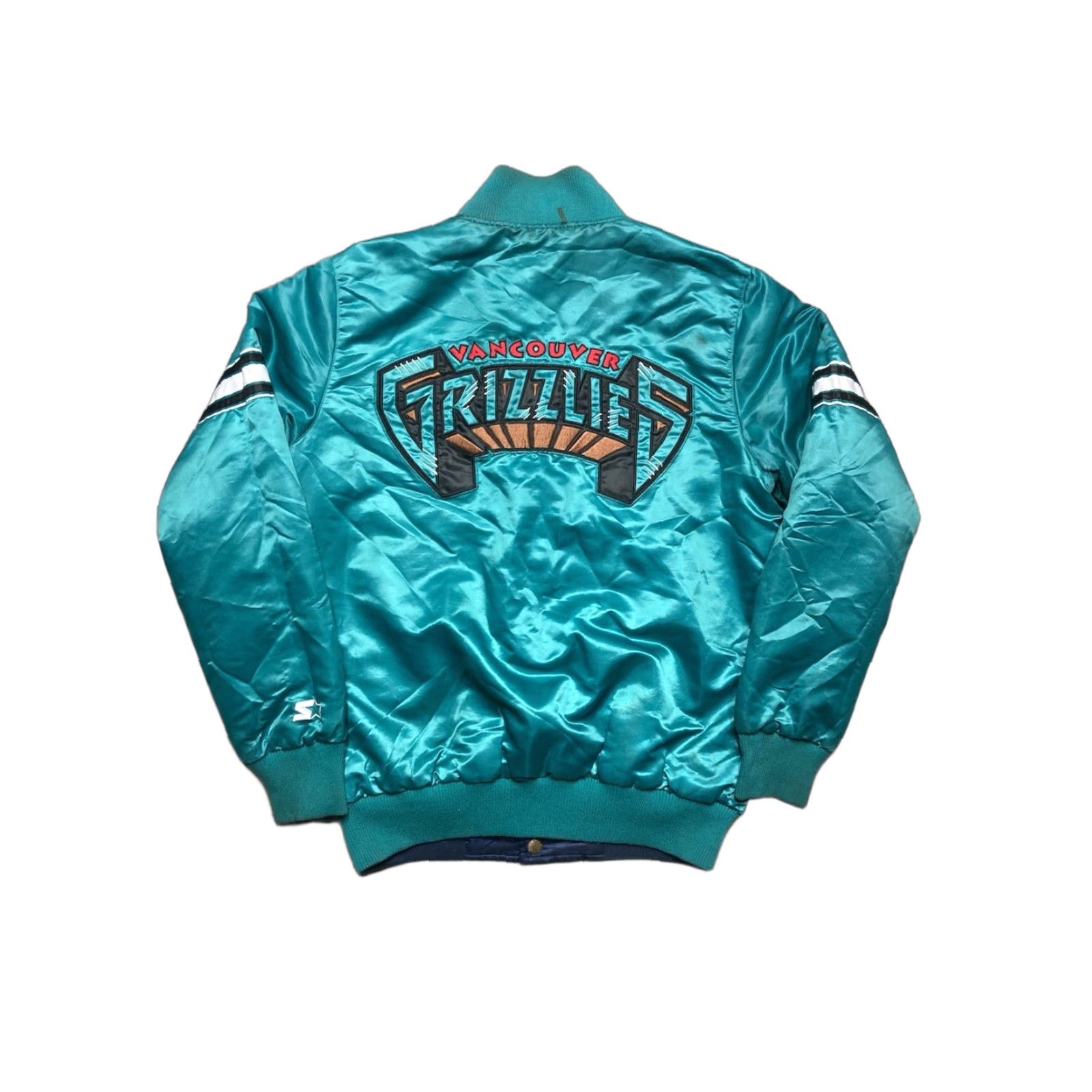 Starter Vintage Starter Satin Reversible Jacket NBA Grizzlies Medium User: Vintage Starter Satin Reversible Jacket NBA Grizzlies Medium Size US M / EU 48-50 / 2 - 1 Thumbnail