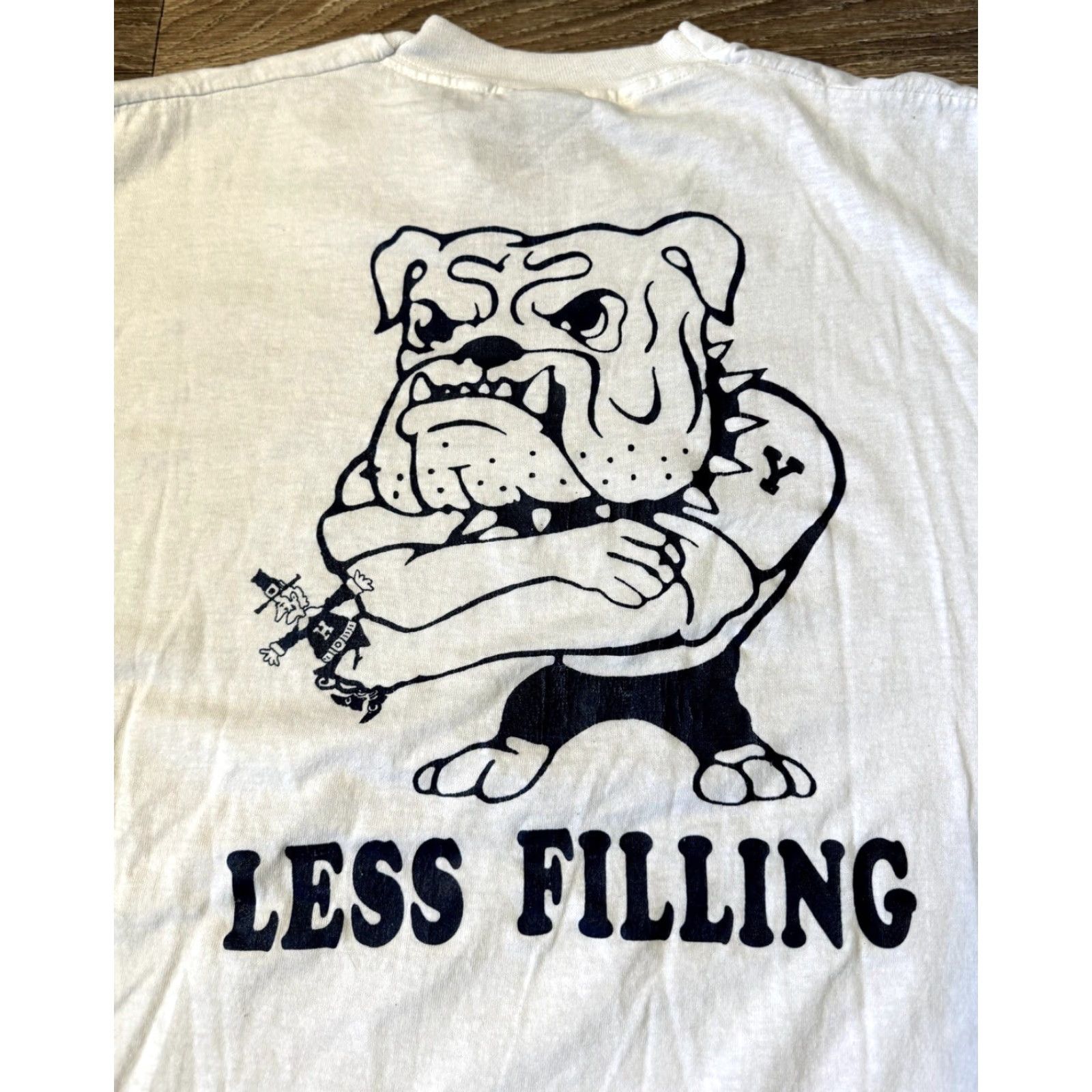 Vintage VINTAGE Yale Harvard Ivy League T-Shirt XL Unisex Adults White University Shirt Mens Womens Size US XL / EU 56 / 4 - 8 Thumbnail