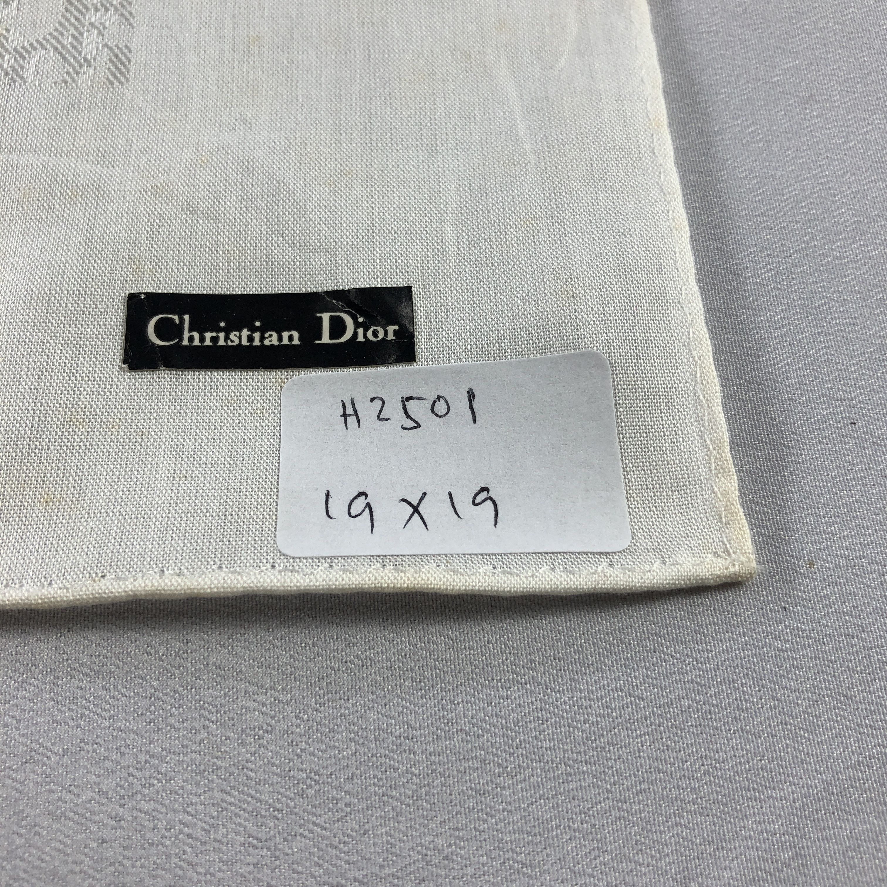 Christian Dior Monsieur Christian Dior Handkerchief Neckerchief Bandana H2501 Size ONE SIZE - 8 Thumbnail