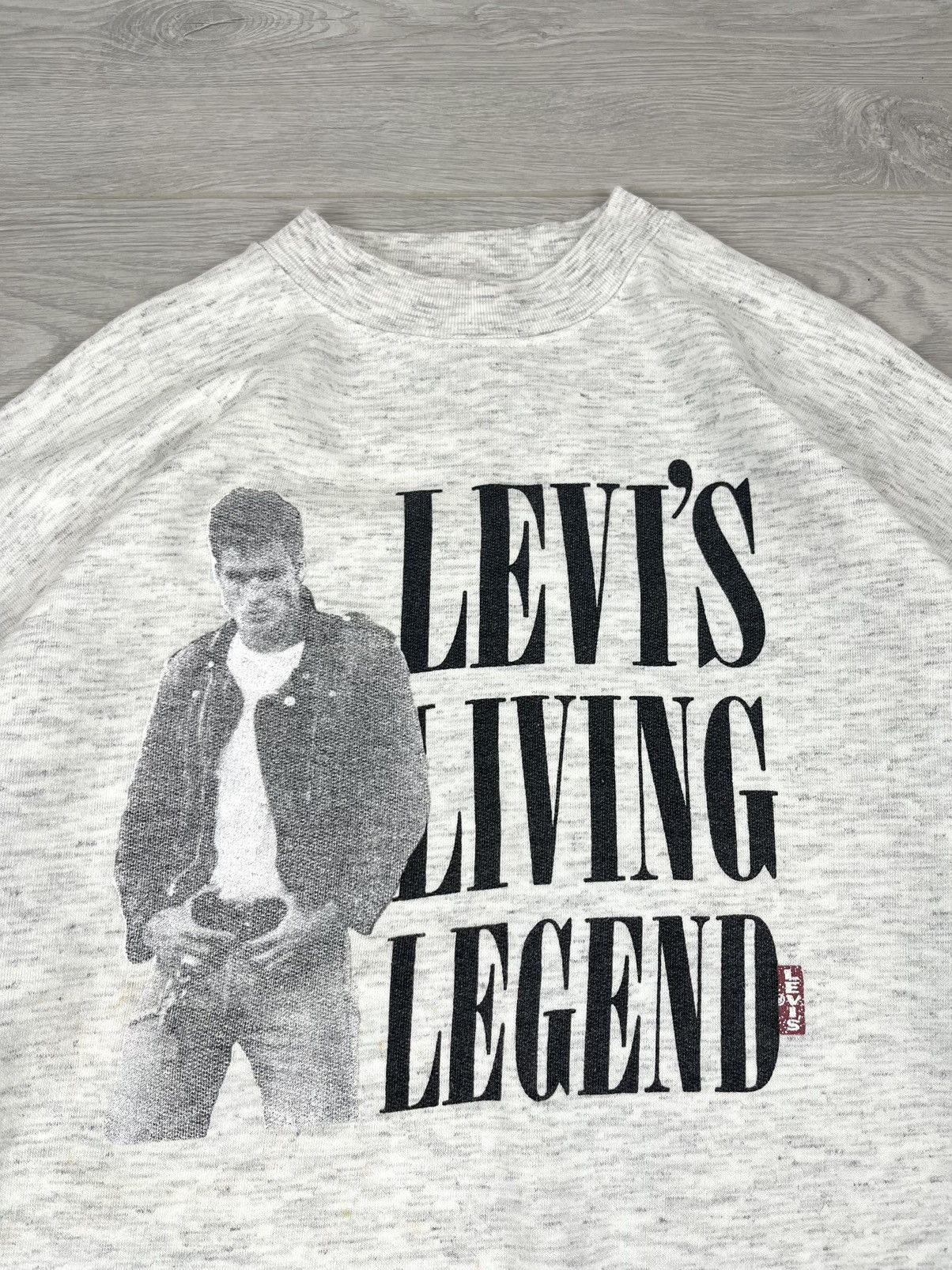 Levi's × Vintage Levi’s Vintage 80s Living Legend Movie Rare Sweatshirt Size US L / EU 52-54 / 3 - 7 Thumbnail