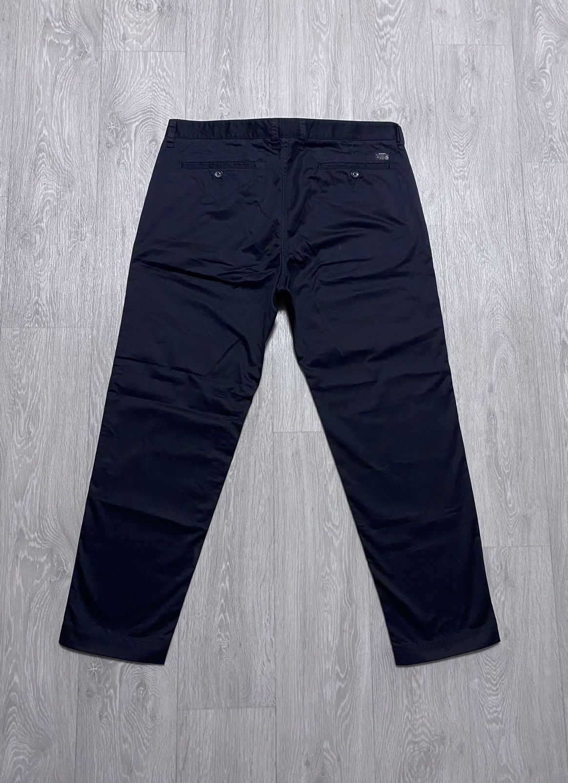 Diesel Diesel Black Cotton Chino Casual Pants Trousers Formal Size US 34 / EU 50 - 3 Thumbnail