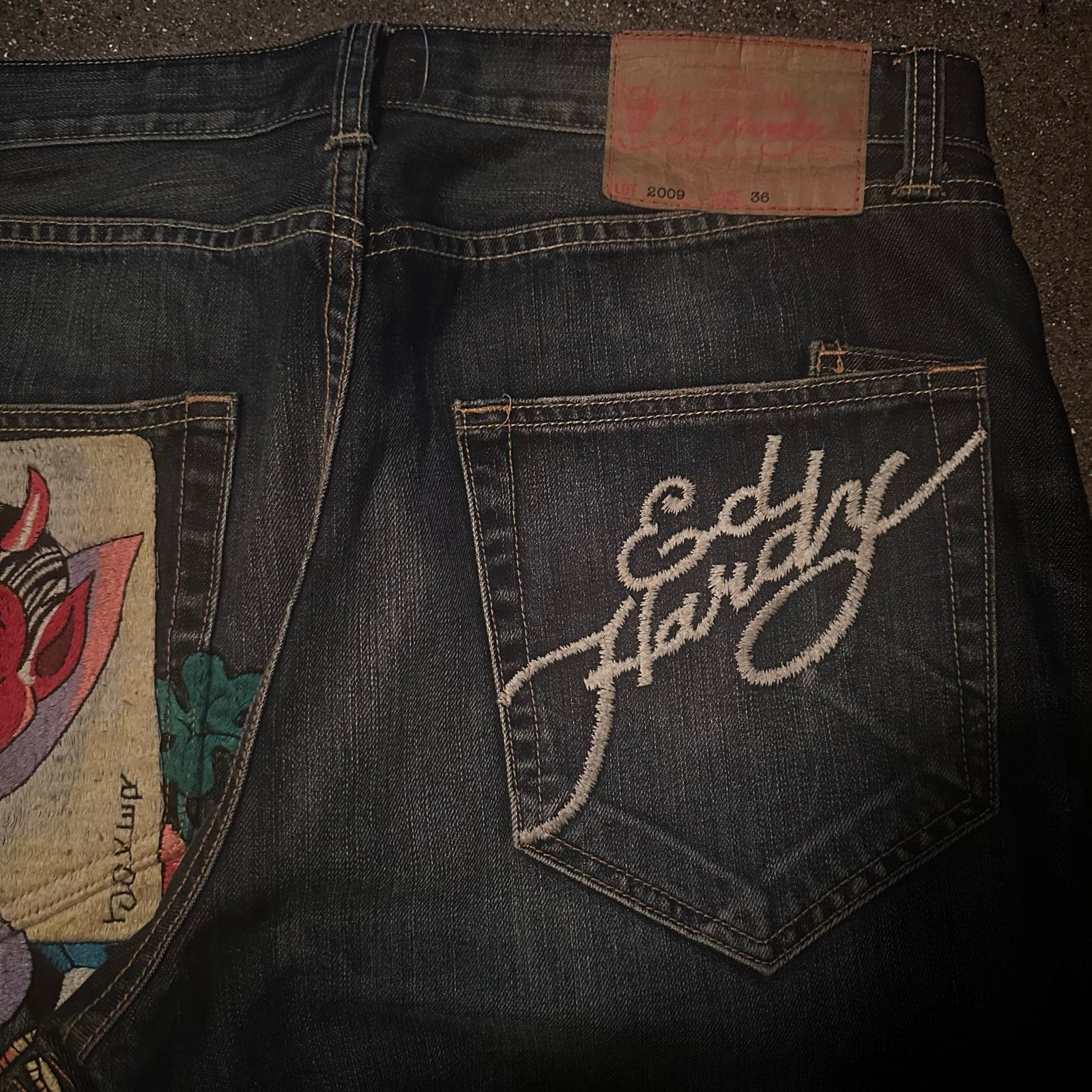Ed Hardy ed hardy christian audigier spell out devil cash design Size US 36 / EU 52 - 4 Thumbnail