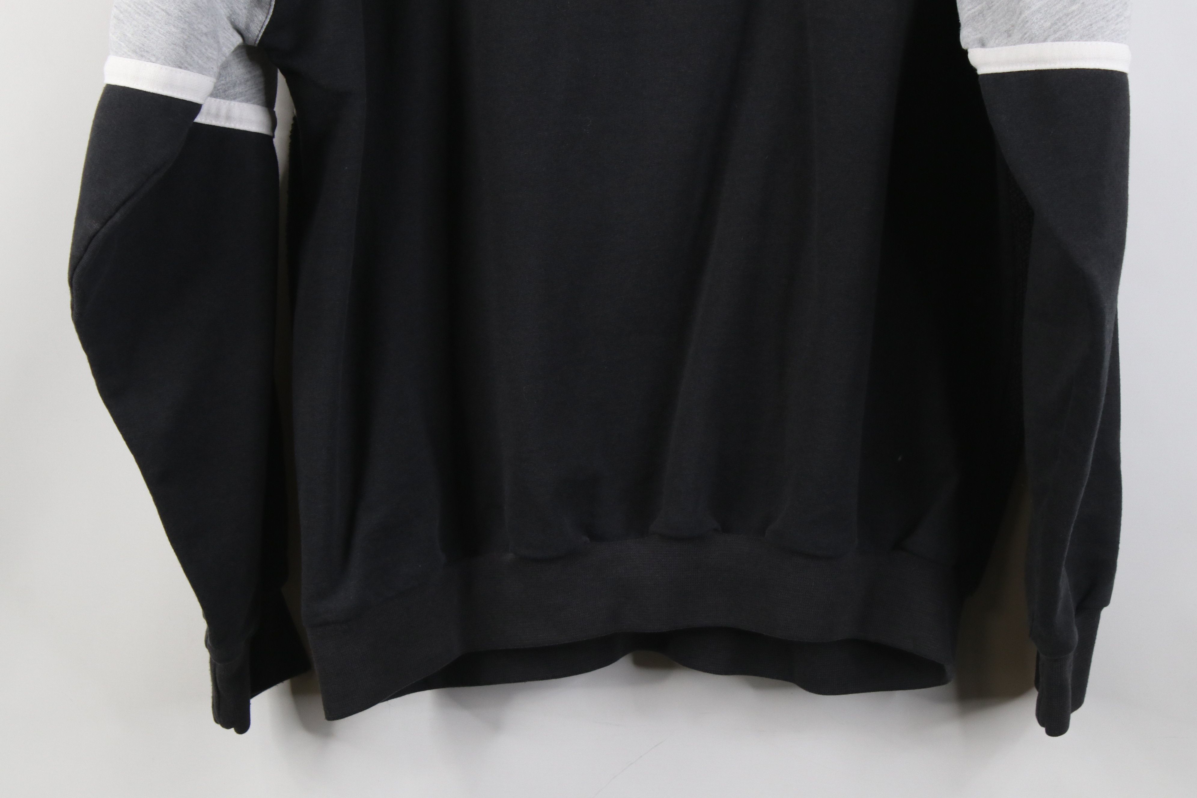 Vintage Vintage 90s Streetwear Ribbed Knit Long Sleeve Rugby Polo Size US M / EU 48-50 / 2 - 12 Thumbnail
