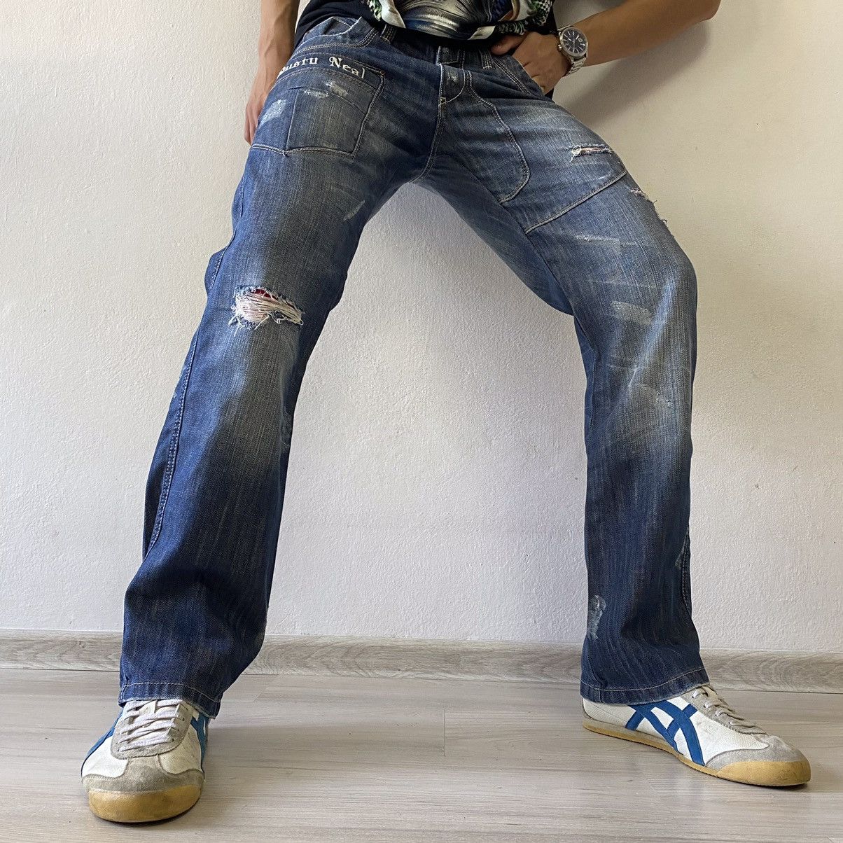 Hysteric Glamour Crazy Vintage Junya Watanabe Style G Star Raw Bondage Pants Size US 32 / EU 48 - 4 Thumbnail