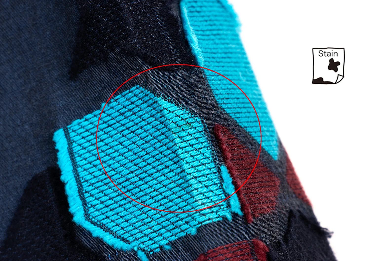 Issey Miyake A-POC INSIDE Jacquard Pants in Navy and Light Blue Size US 34 / EU 50 - 12 Thumbnail