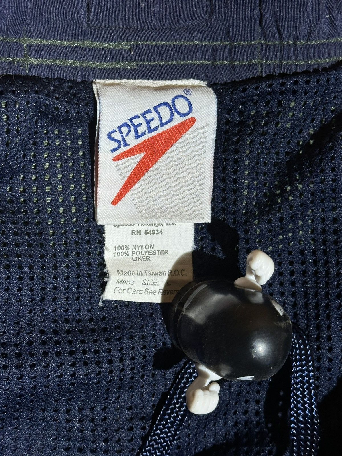 Speedo 2004 tag Speedo Men's Navy and Olive Board Shorts Size US 32 / EU 48 - 4 Thumbnail