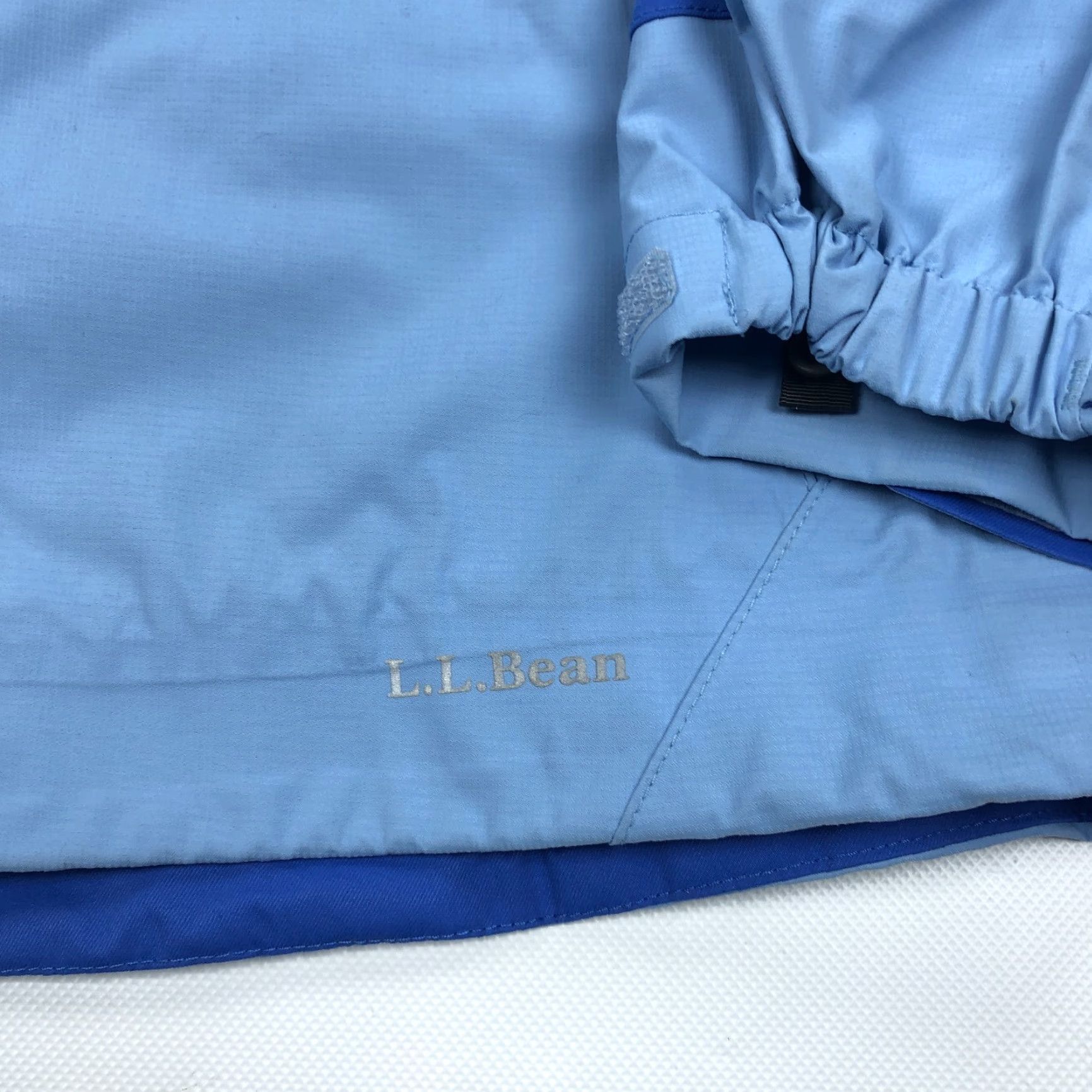 Vintage L.L. Bean Weather Channel Challenger Jacket Shell Womens Medium Blue Size M / US 6-8 / IT 42-44 - 2 Thumbnail