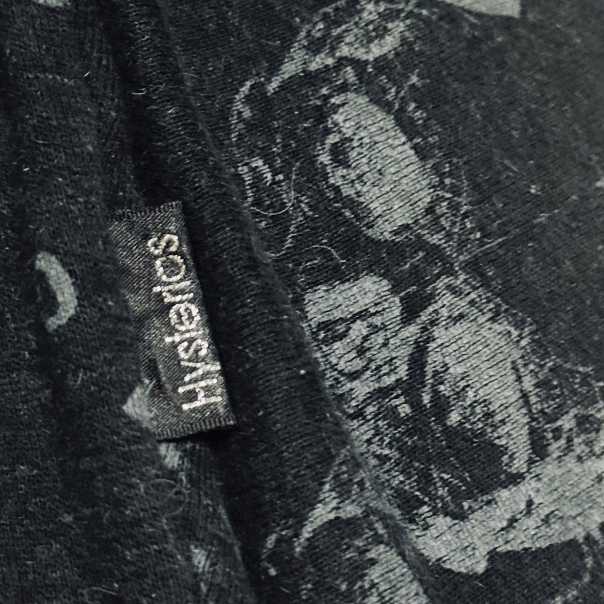 Andy Warhol × Hysteric Glamour Vintage Skull Overprint Zipper Sweat Hoodie Size US L / EU 52-54 / 3 - 9 Thumbnail