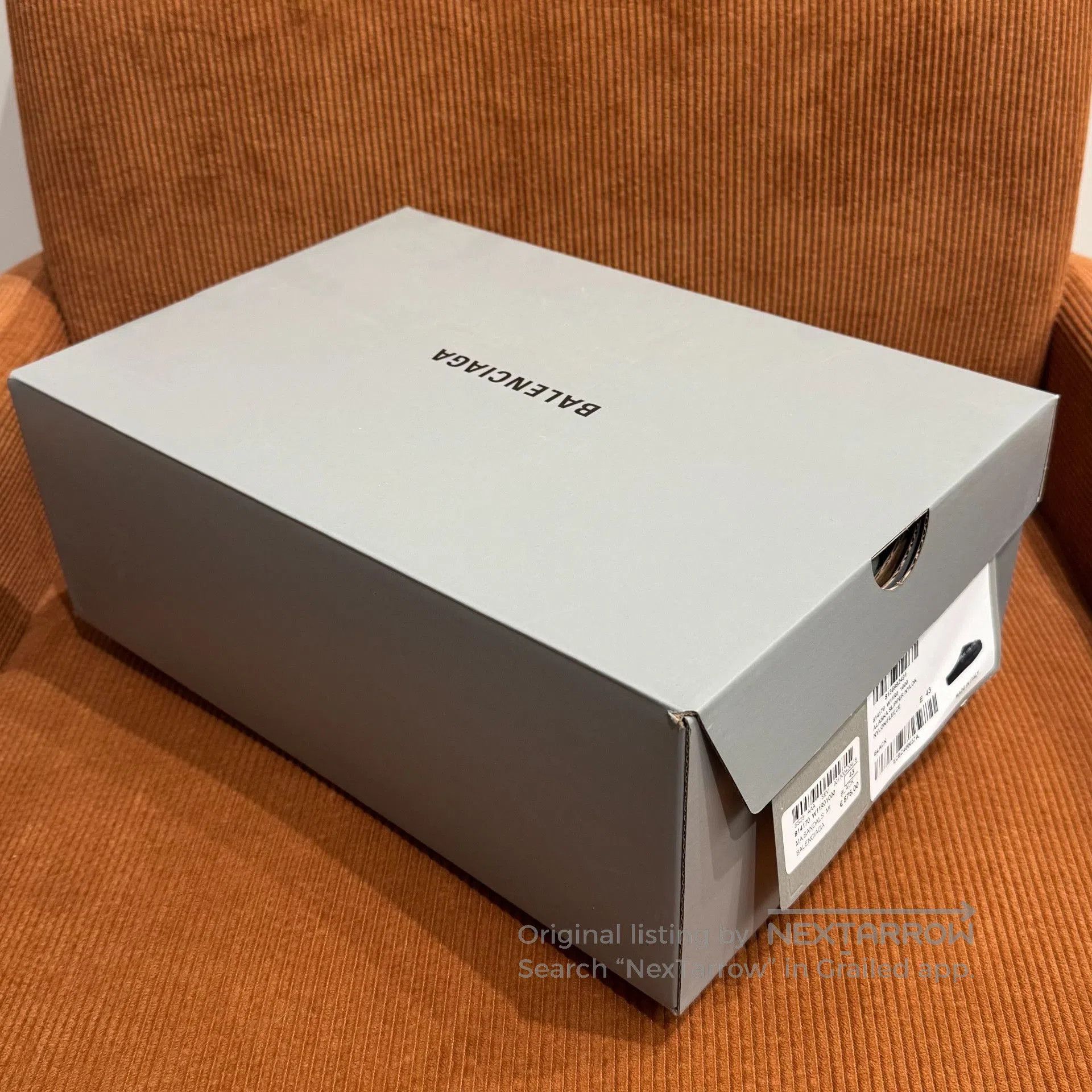 Balenciaga Balenciaga 25SS Alaska Wool Logo Slippers Men. Size US 10 / EU 43 - 4 Thumbnail
