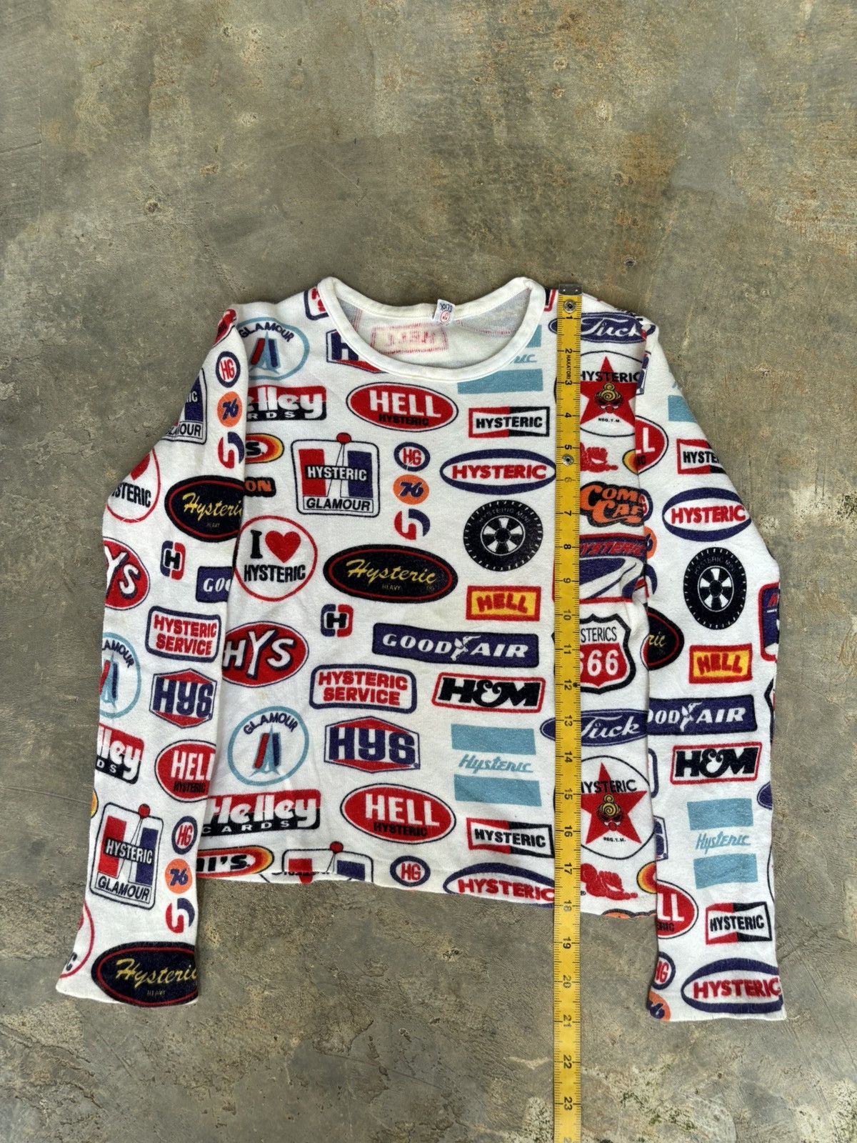 Hysteric Glamour Hysteric Glamour Slick Full Logo Crop top Women's Size XS / US 0-2 / IT 36-38 - 8 Thumbnail