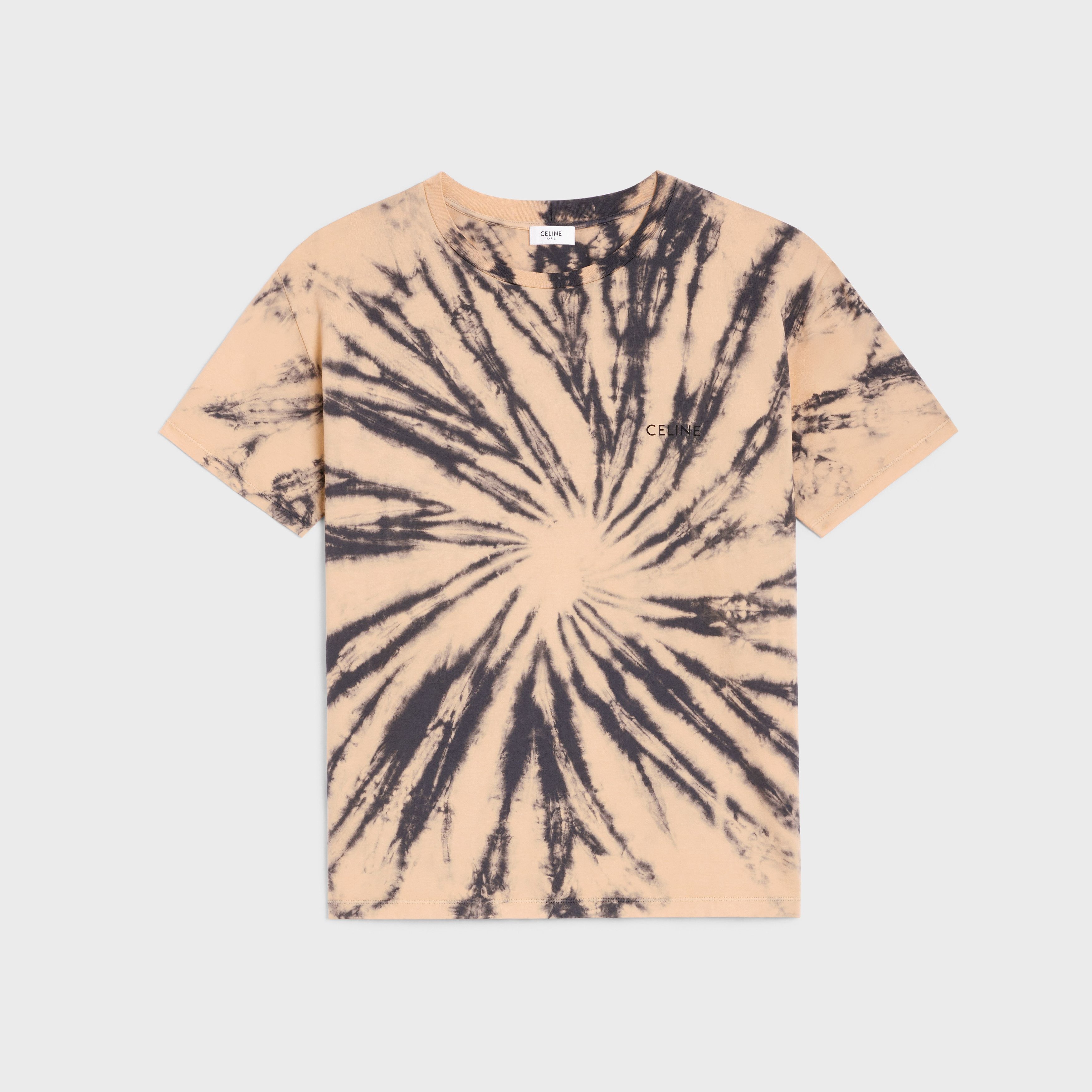 Celine o1bcso1str1124 Tie-Dye Cotton Loose T-Shirt Size US XXL / EU 58 / 5 - 1 Thumbnail