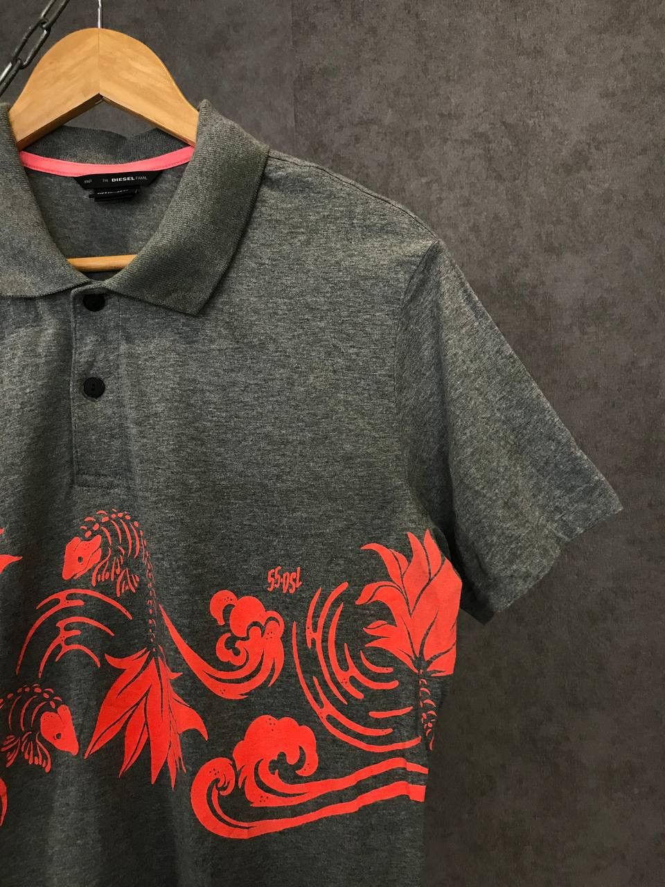 Diesel Diesel designer art polo tee Size US M / EU 48-50 / 2 - 3 Thumbnail