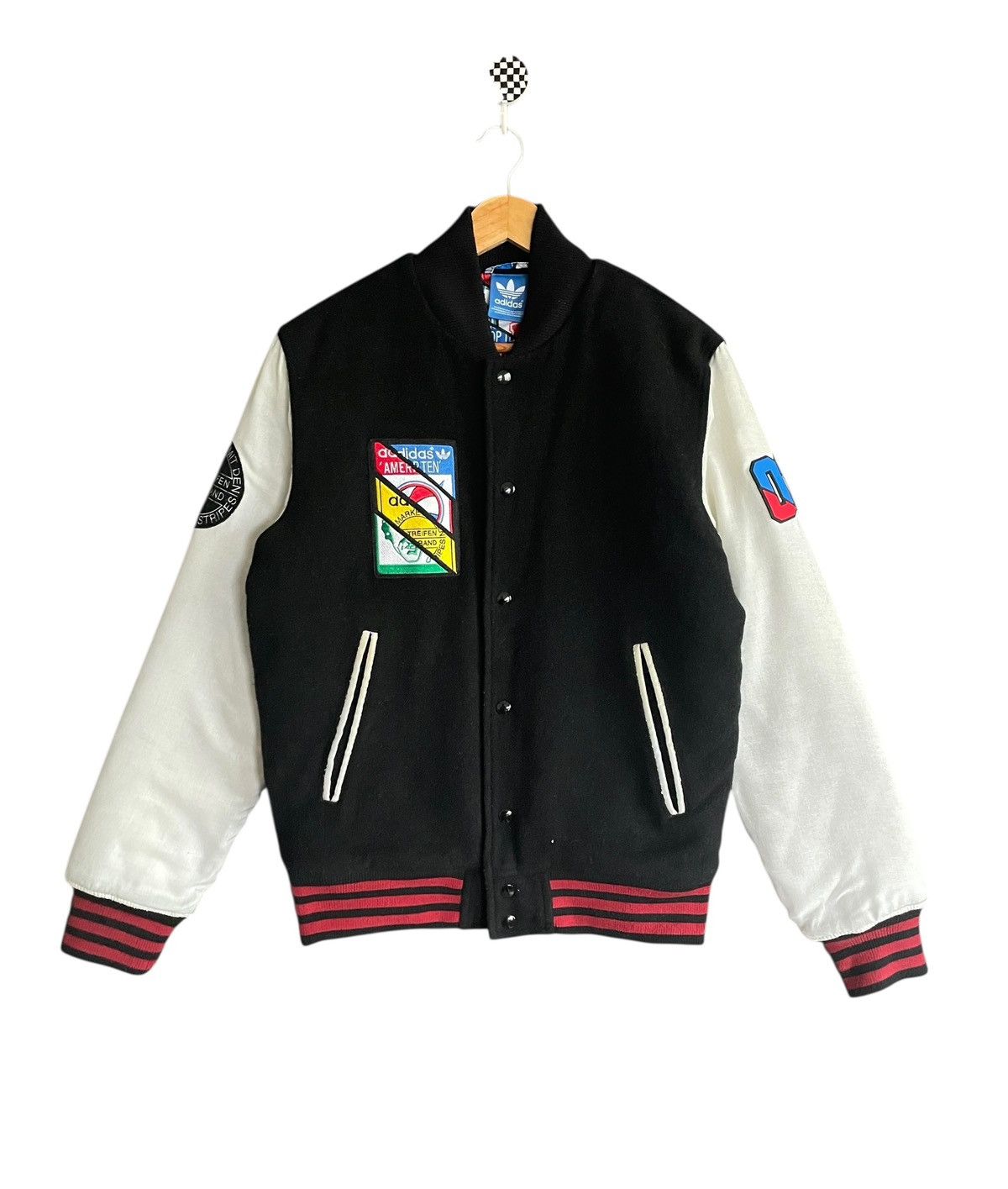 Adidas Very Rare Vintage Brand Adidas Varsity Jacket 2000s Size US M / EU 48-50 / 2 - 1 Thumbnail