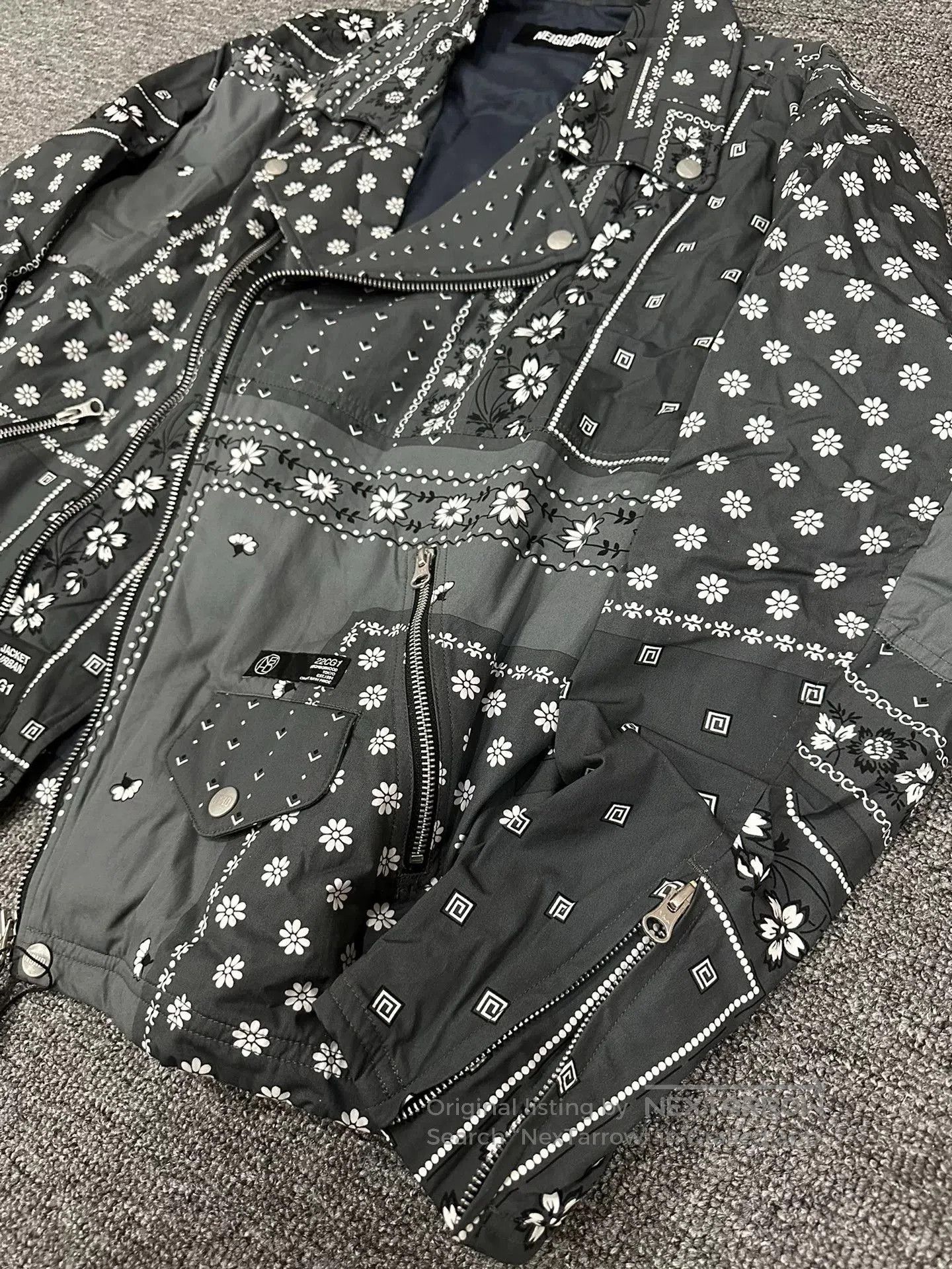 Neighborhood stylish floral patterned jacket by neighborhood. Size US L / EU 52-54 / 3 - 2 Thumbnail