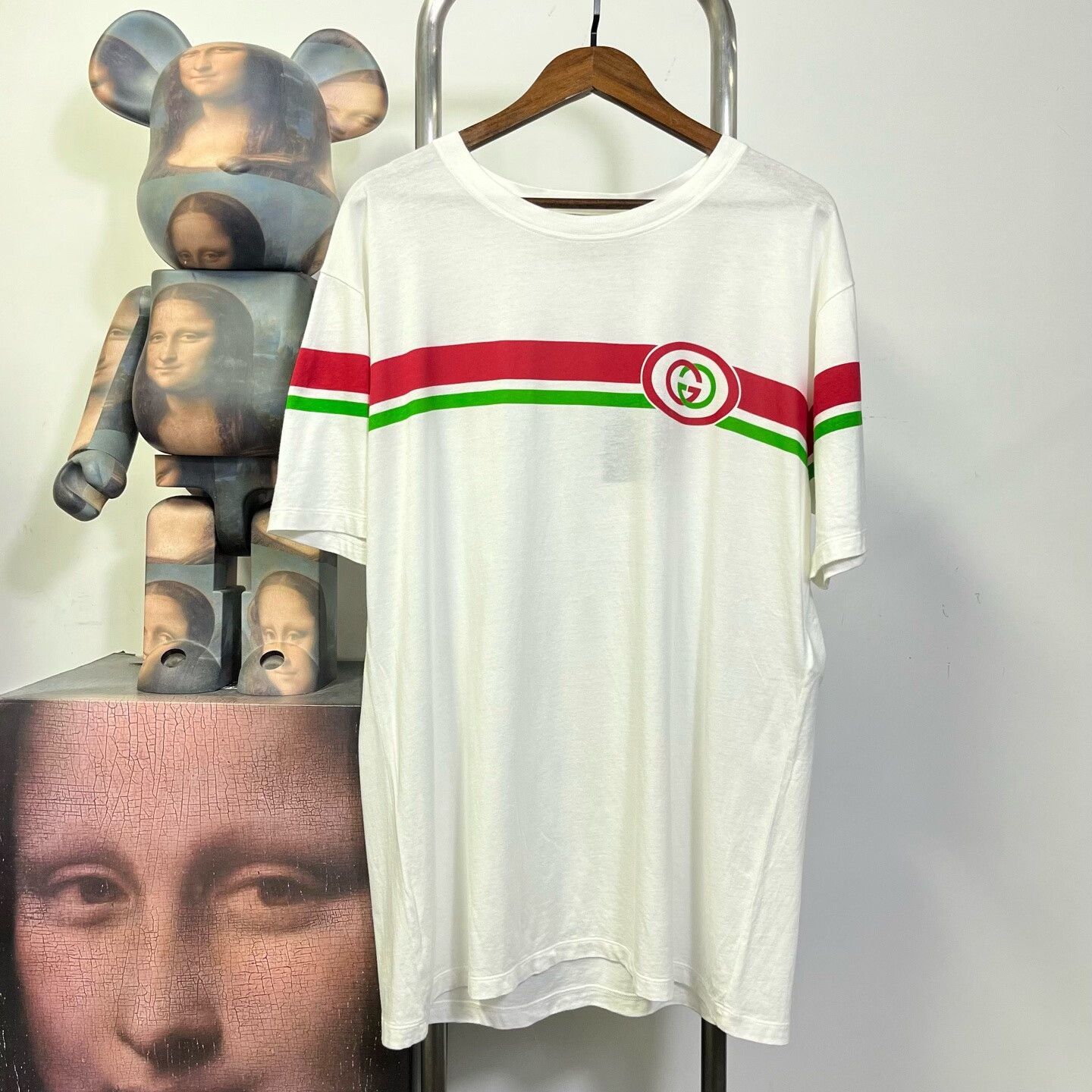 Gucci Gucci Web Stripe GG Logo T-Shirt Size S Size US S / EU 44-46 / 1 - 1 Thumbnail