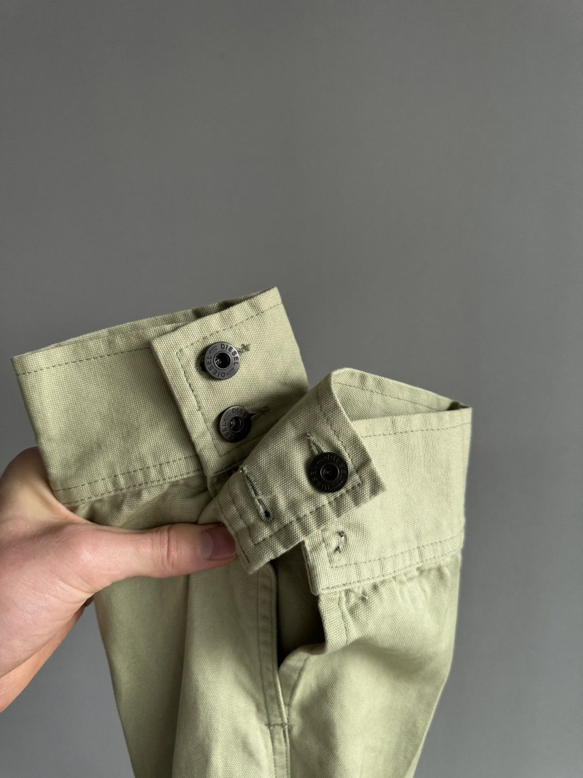 Diesel Vintage Diesel Coat Womens Canvas Trench archive avant garde Size M / US 6-8 / IT 42-44 - 14 Thumbnail