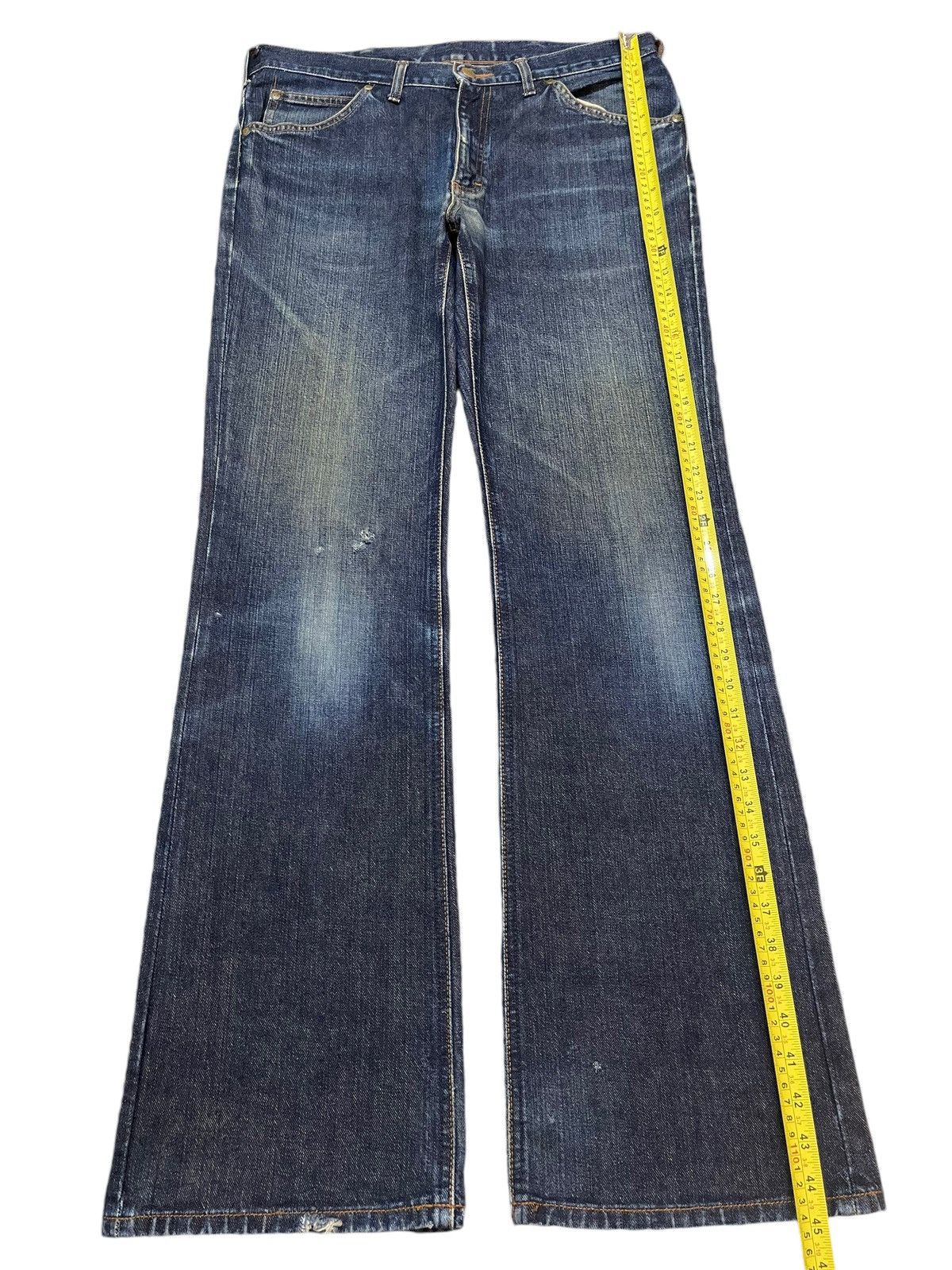 Lee Vintage Lee Blue Faded Wash Style Bootcut Style Jeans Size US 34 / EU 50 - 12 Thumbnail